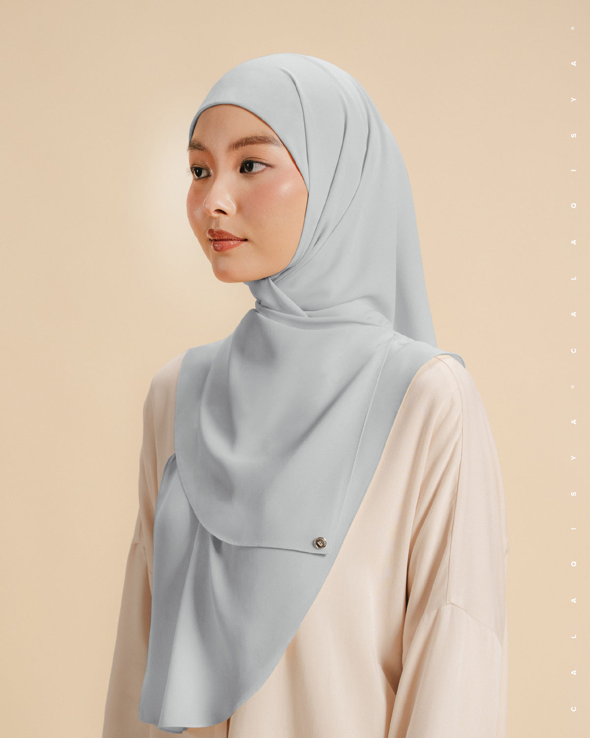 DANIAH FULL UNDERSCARF IN OYSTER MUSHROOM