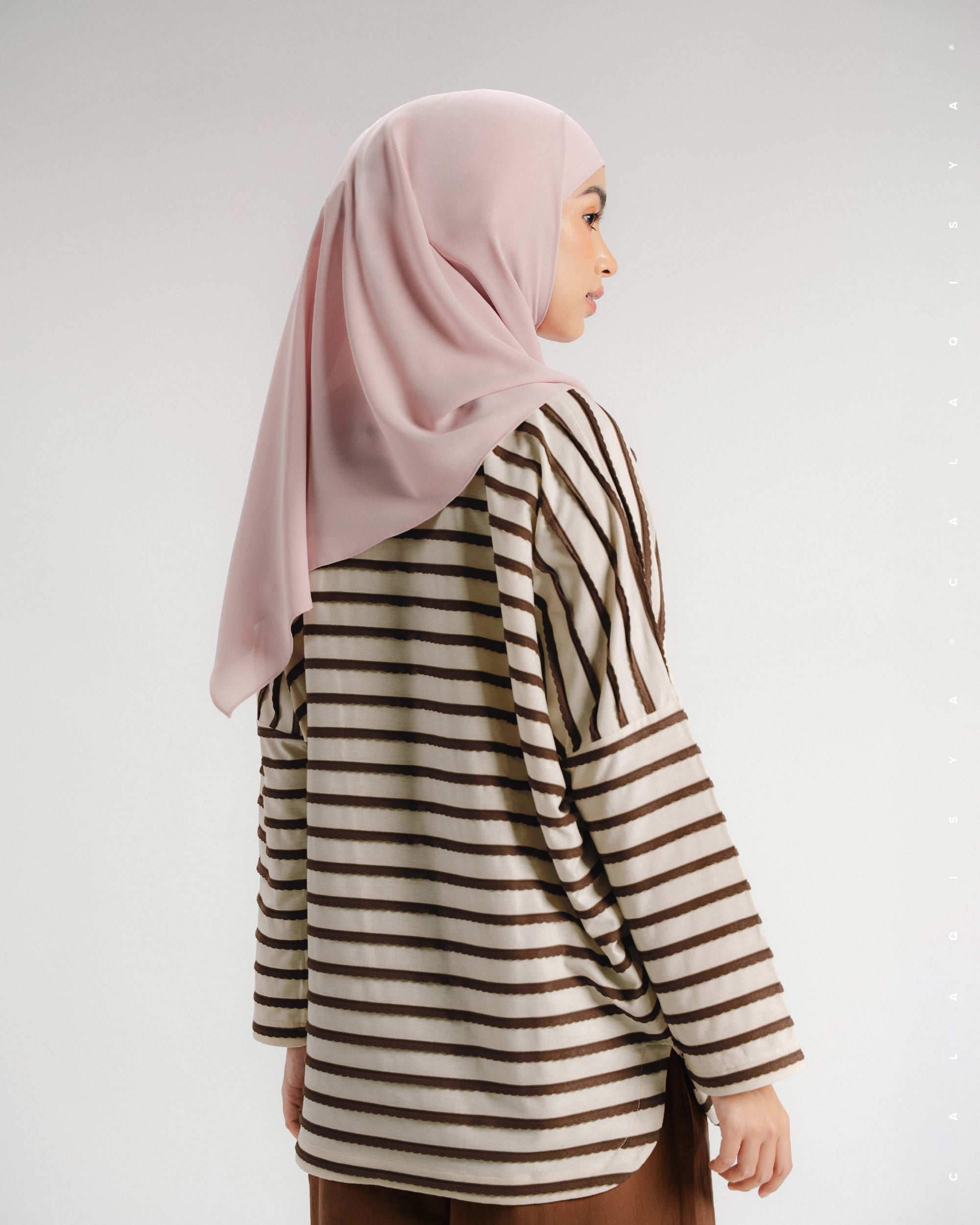 JARDIN STRIPE SHIRT IN PEARLED IVORY