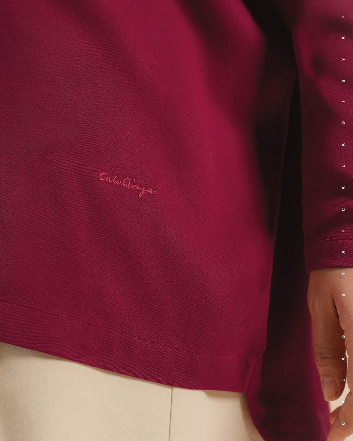 AIILY (100% VISCOSE) IN PERSIAN RED