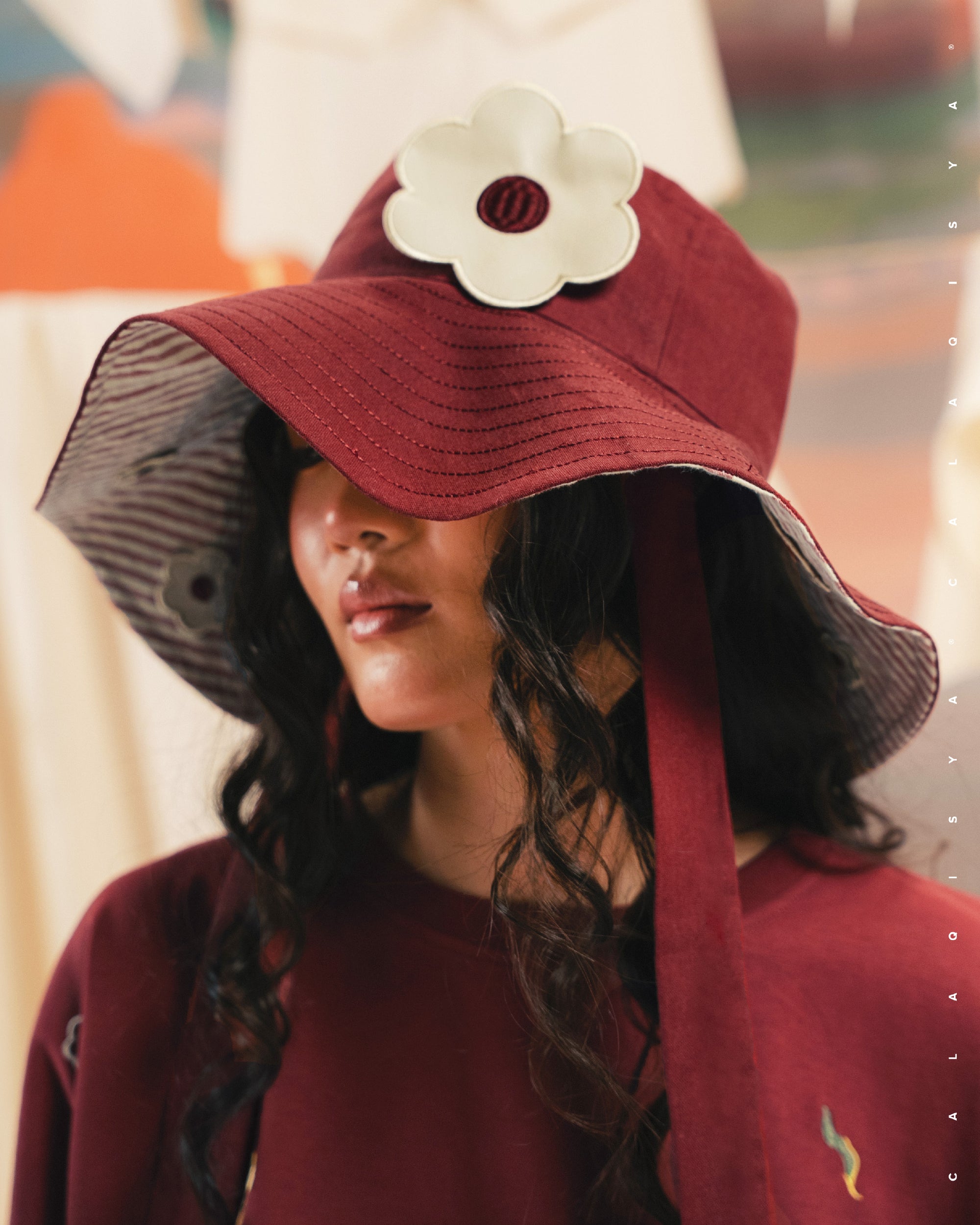 CQ X MACHINO BUCKET HAT IN PORT