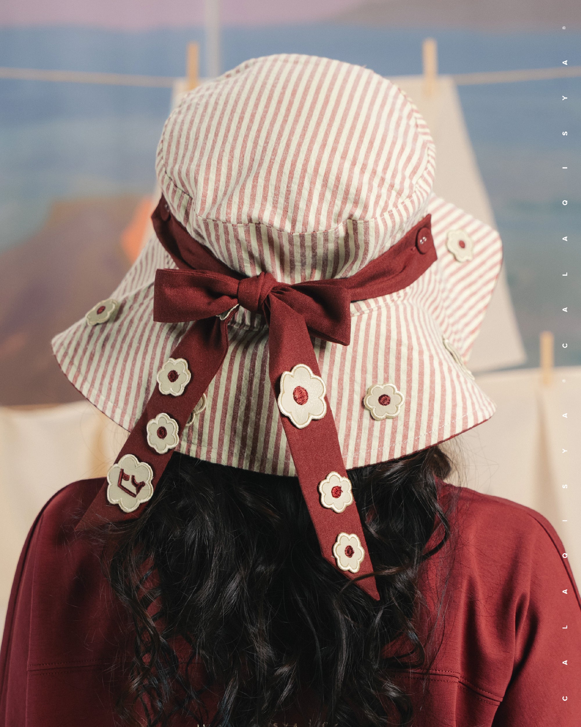 CQ X MACHINO BUCKET HAT IN PORT