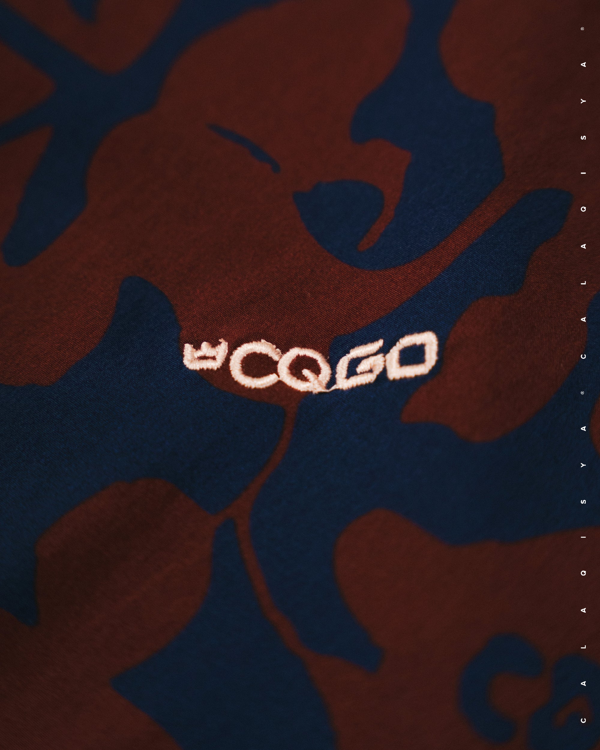 CQ GO QUINN PRINTED PARKA IN PORT ROYALE