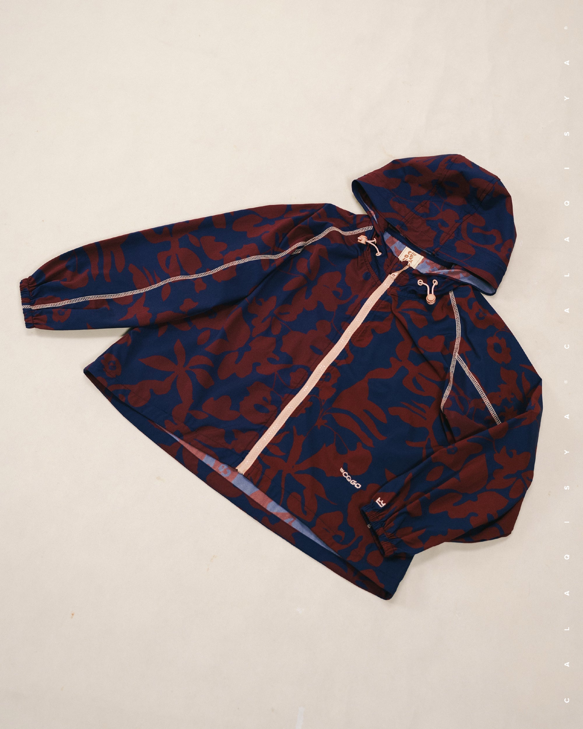 CQ GO QUINN PRINTED PARKA KIDS IN PORT ROYALE