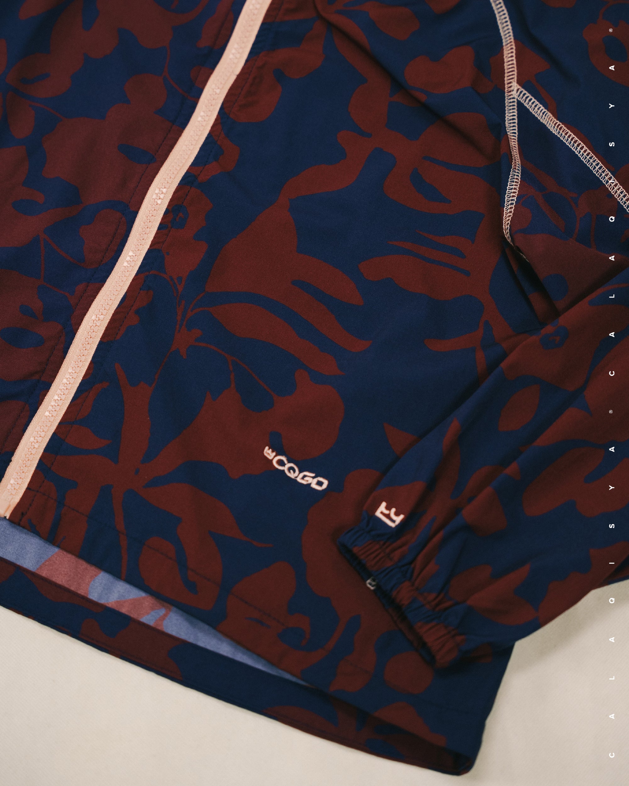 CQ GO QUINN PRINTED PARKA KIDS IN PORT ROYALE