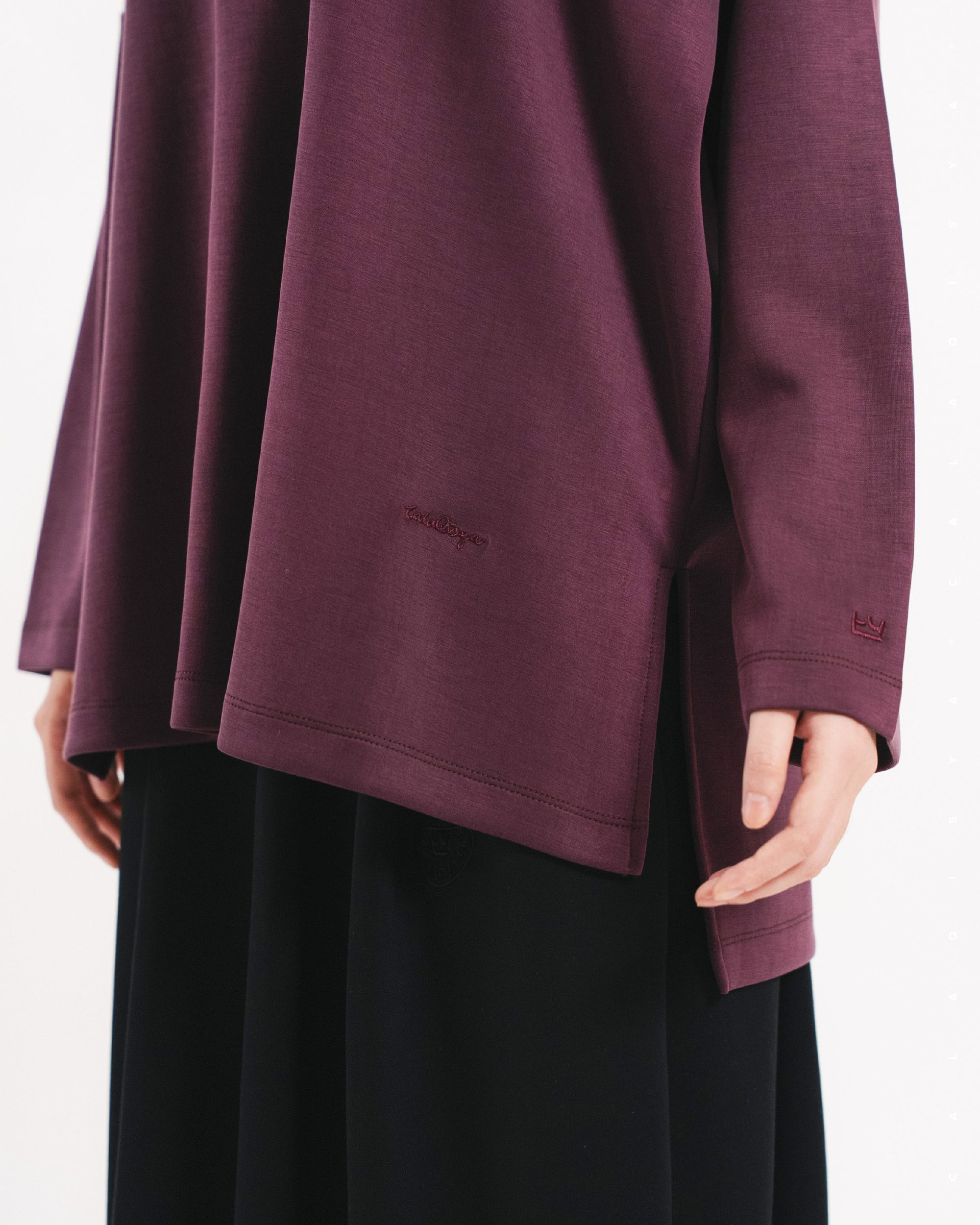 BREATHE RUSH SHIRT IN POTENT PURPLE