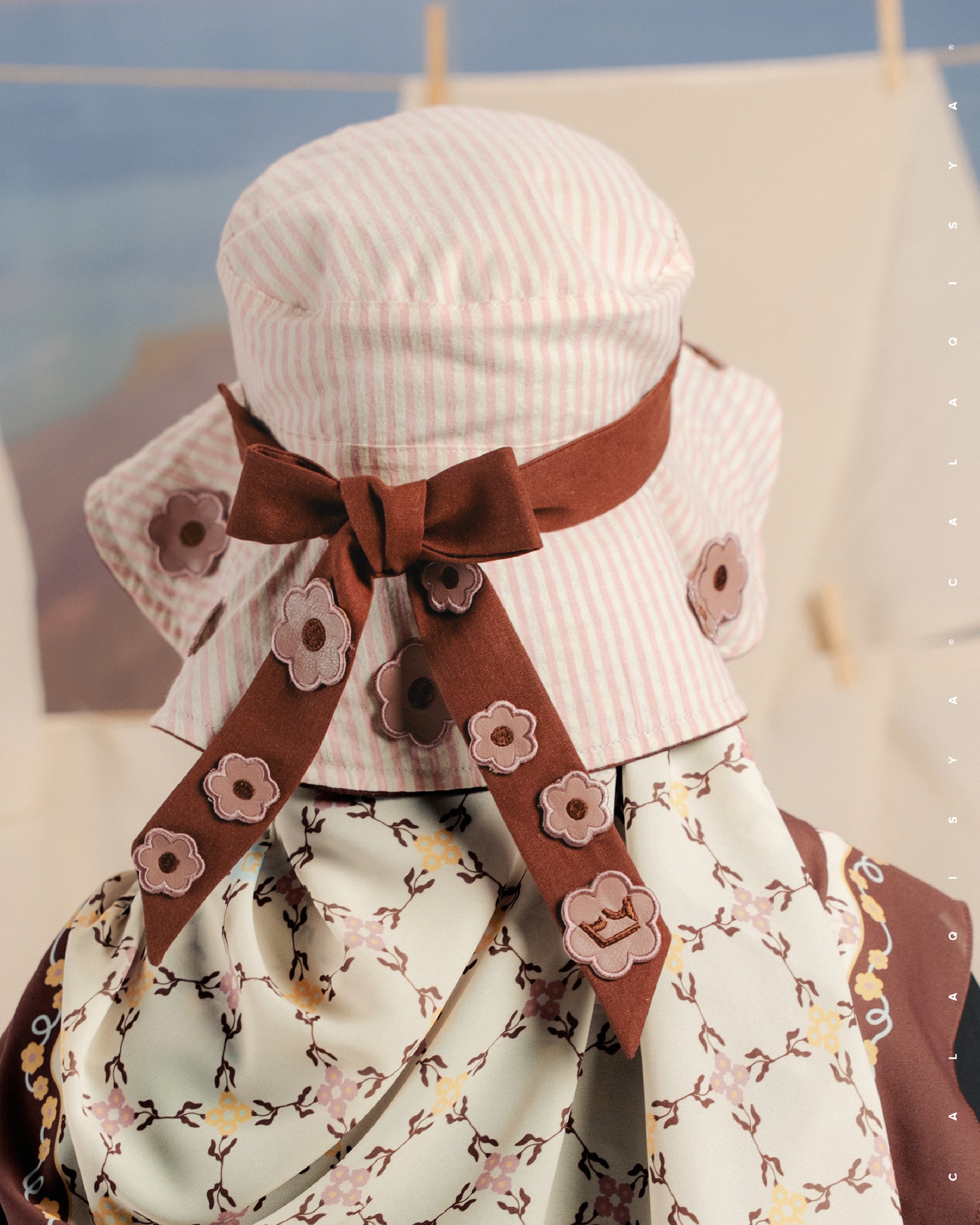 CQ X MACHINO BUCKET HAT IN POTTING SOIL