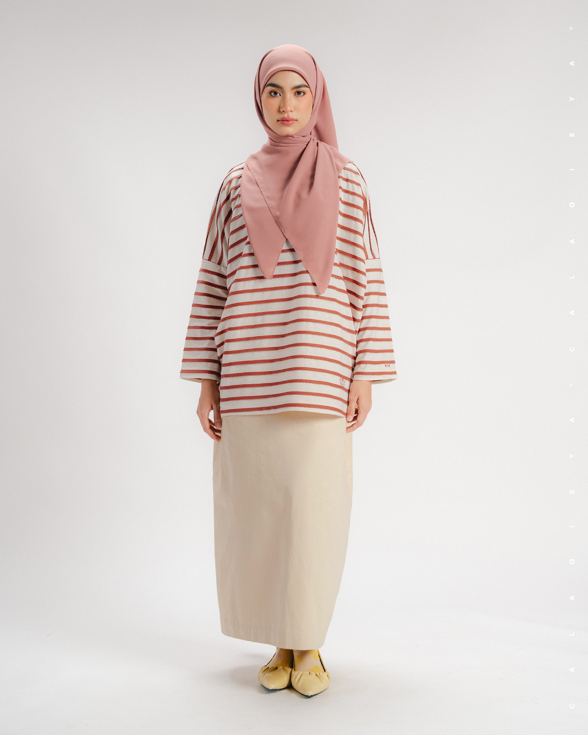 JARDIN STRIPE SHIRT IN PRISTINE