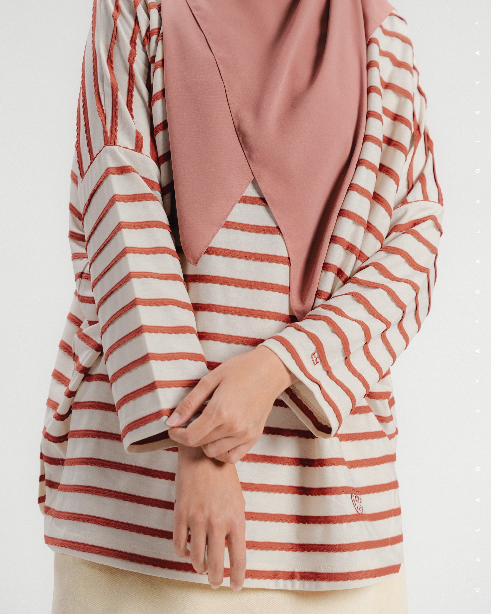 JARDIN STRIPE SHIRT IN PRISTINE