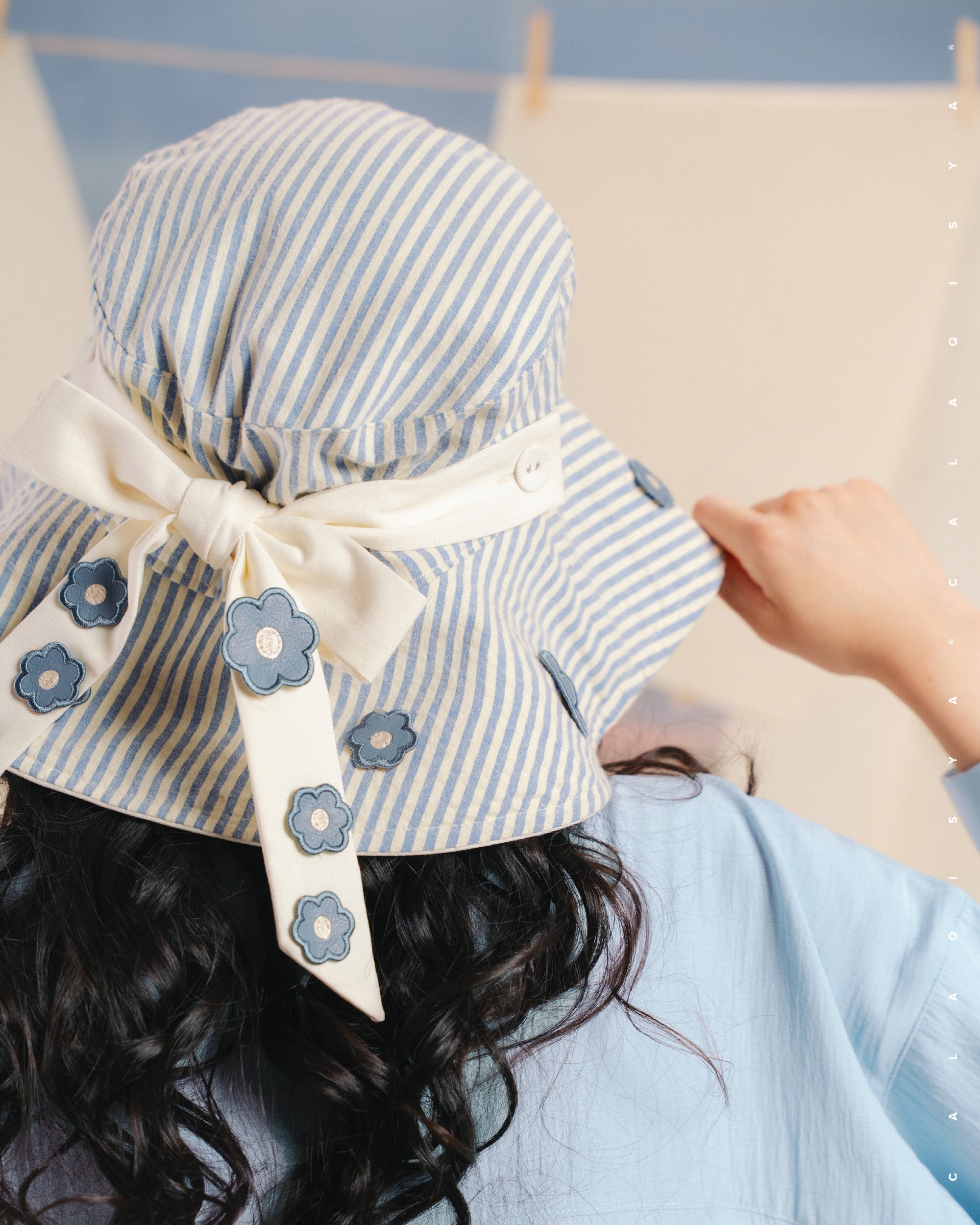 CQ X MACHINO BUCKET HAT IN PRISTINE