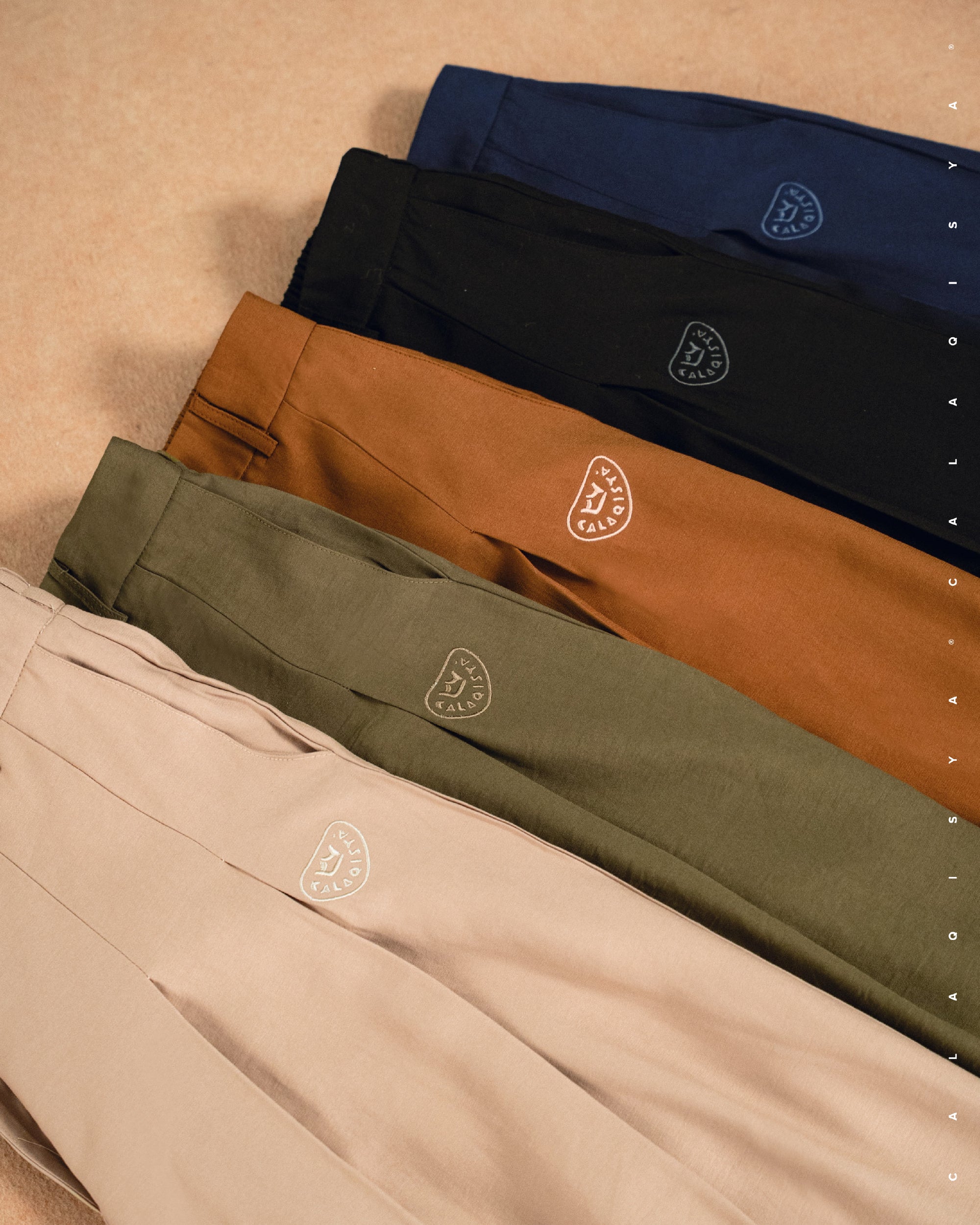 RAINFALL PANTS IN RUSTIC BROWN