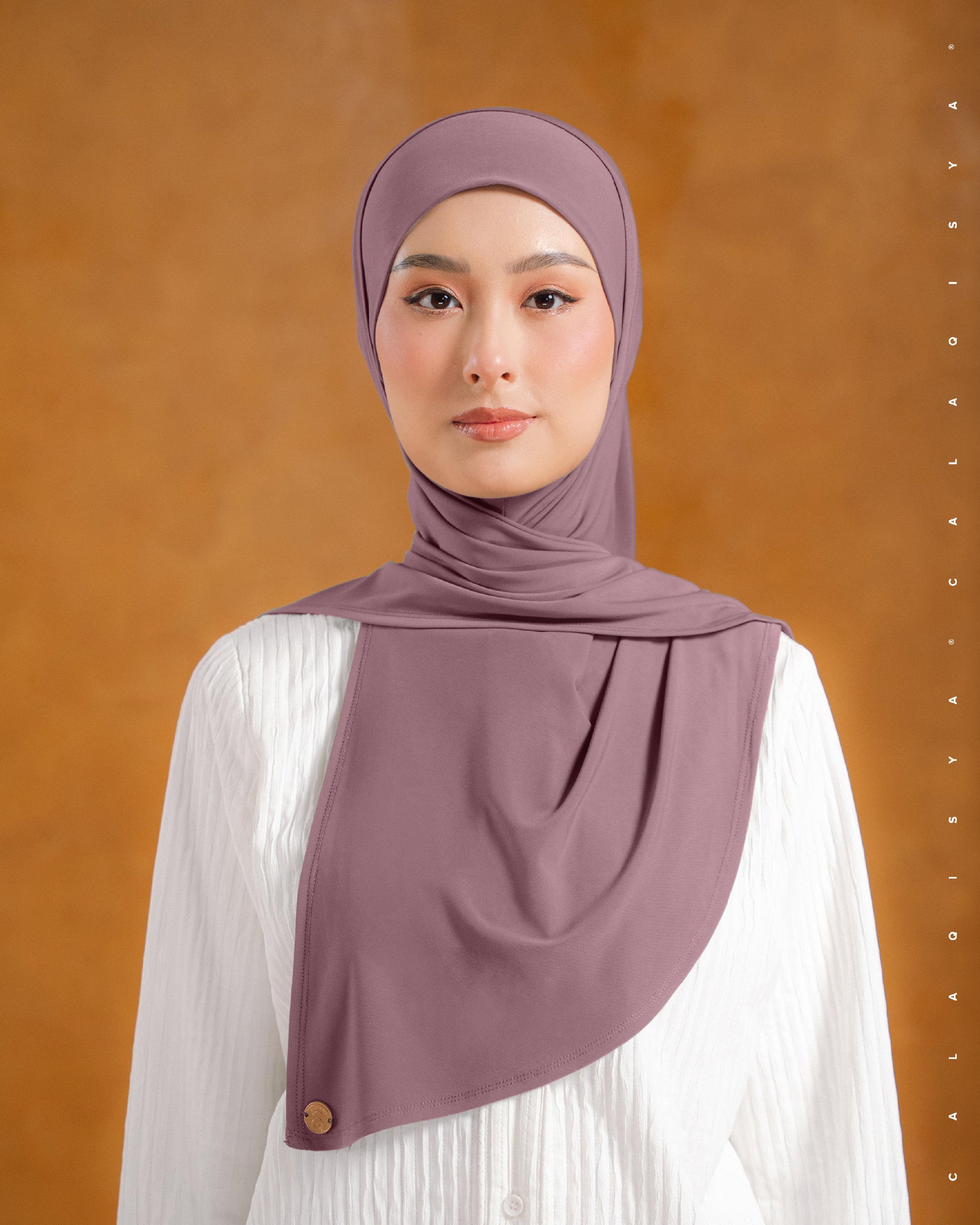 rose brown hijab