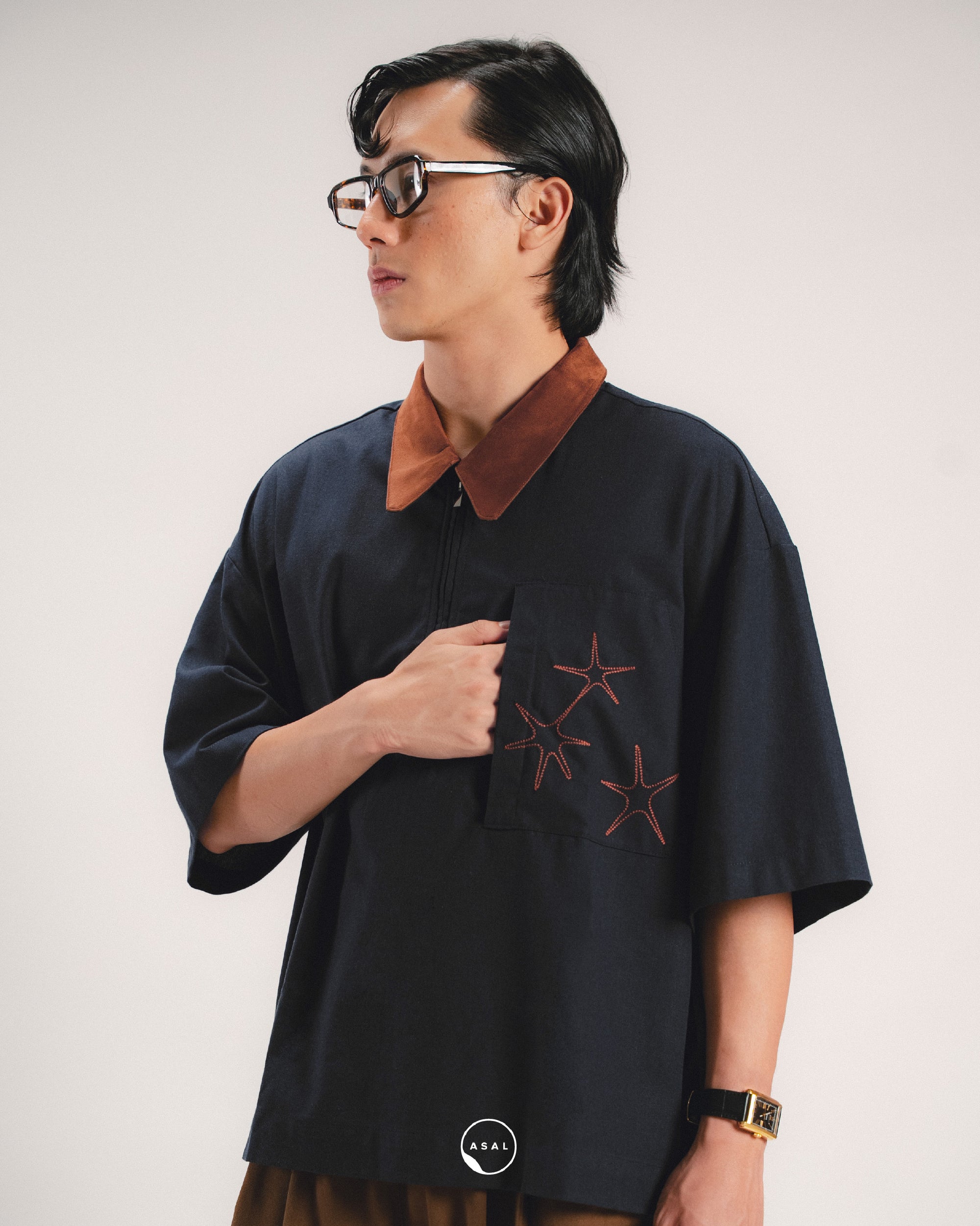 MAISON LUMIERE VELVET TOP IN SEABORNE