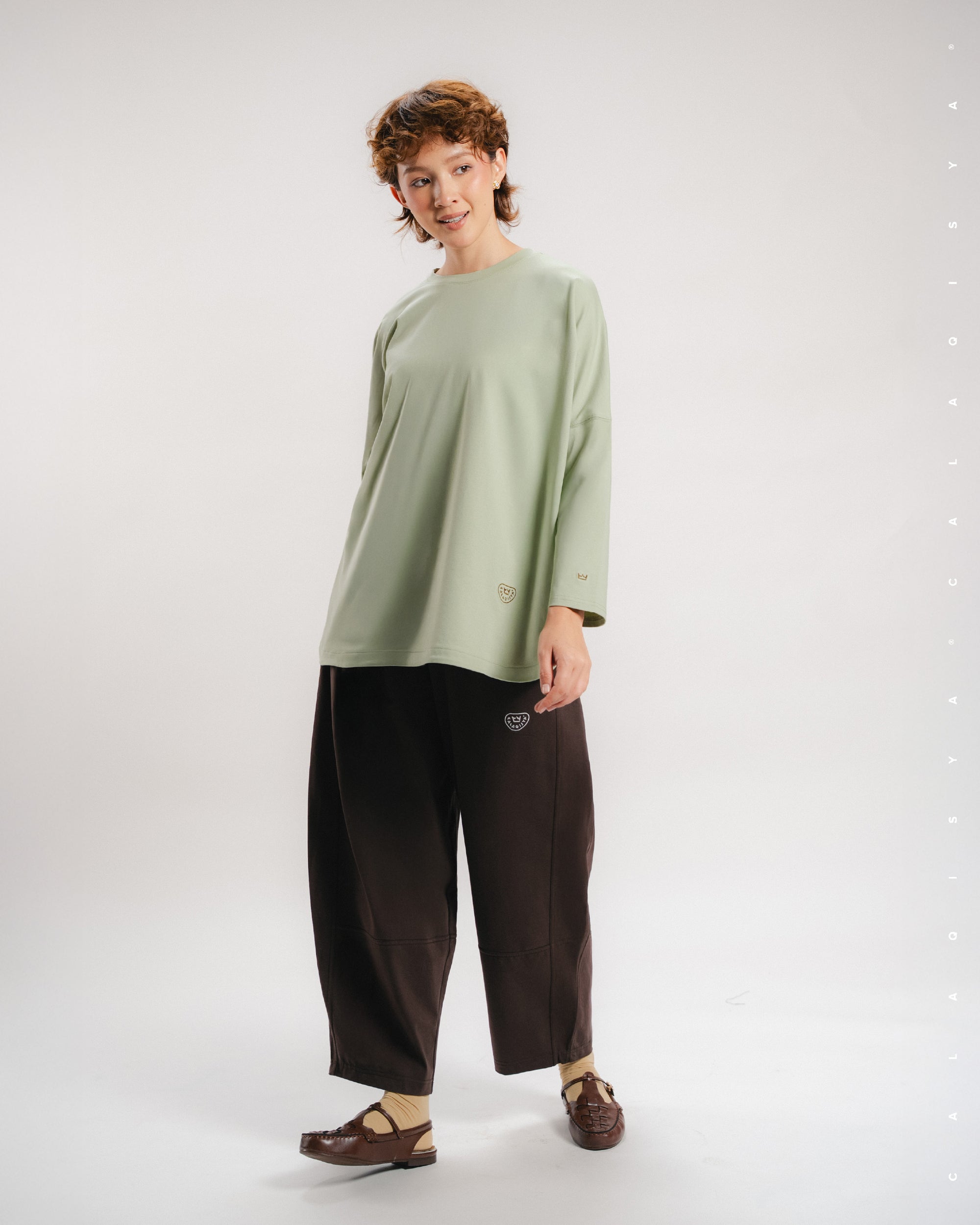 CLOUD SHIRT IN SEAFOAM GREEN
