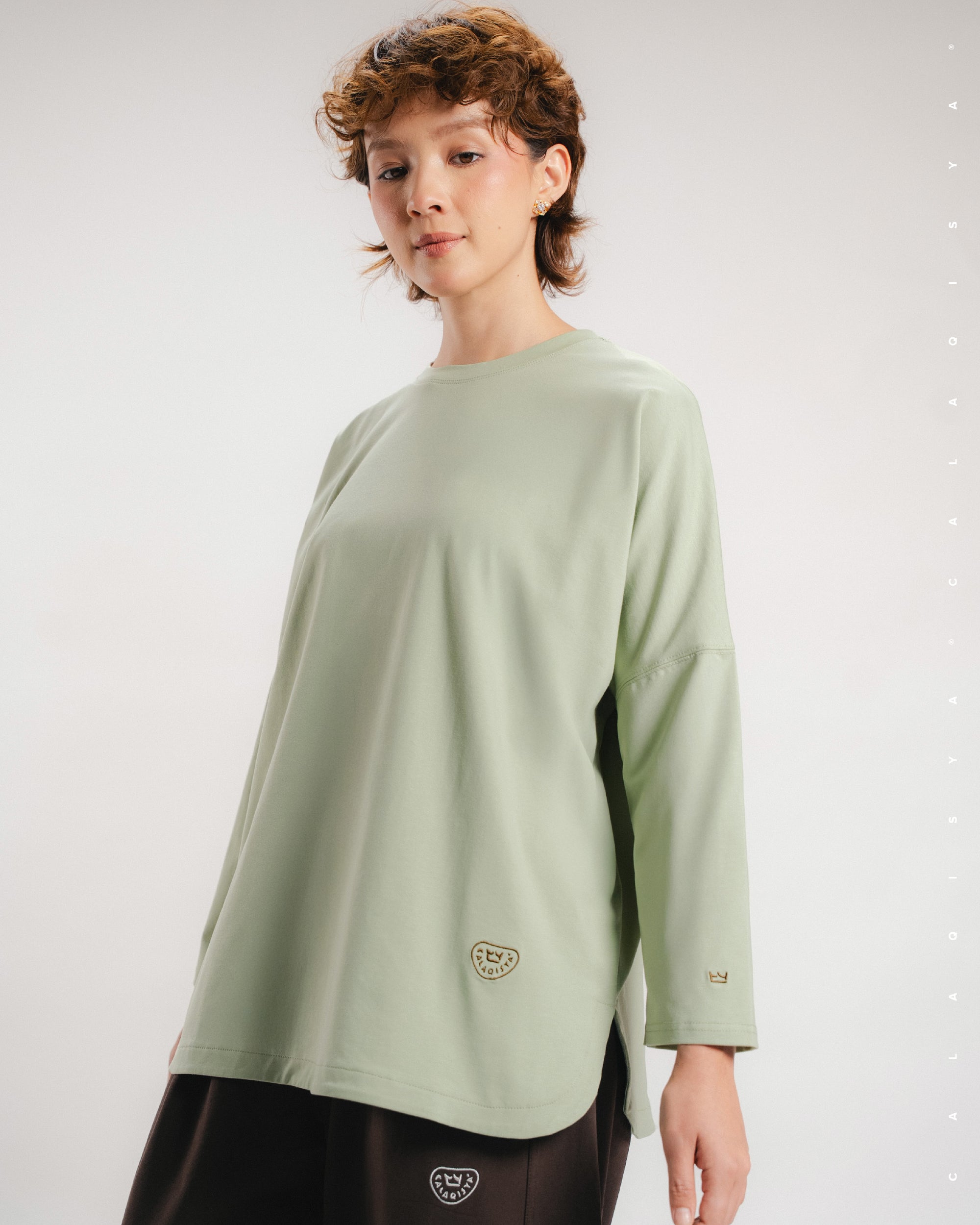 CLOUD SHIRT IN SEAFOAM GREEN