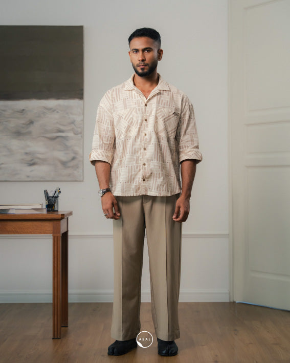 ASAL DEPT SHIRT IN SHORTBREAD