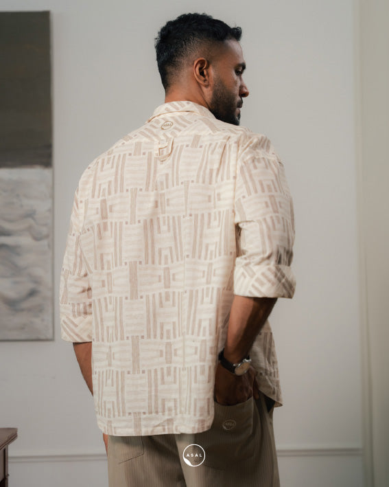 ASAL DEPT SHIRT IN SHORTBREAD