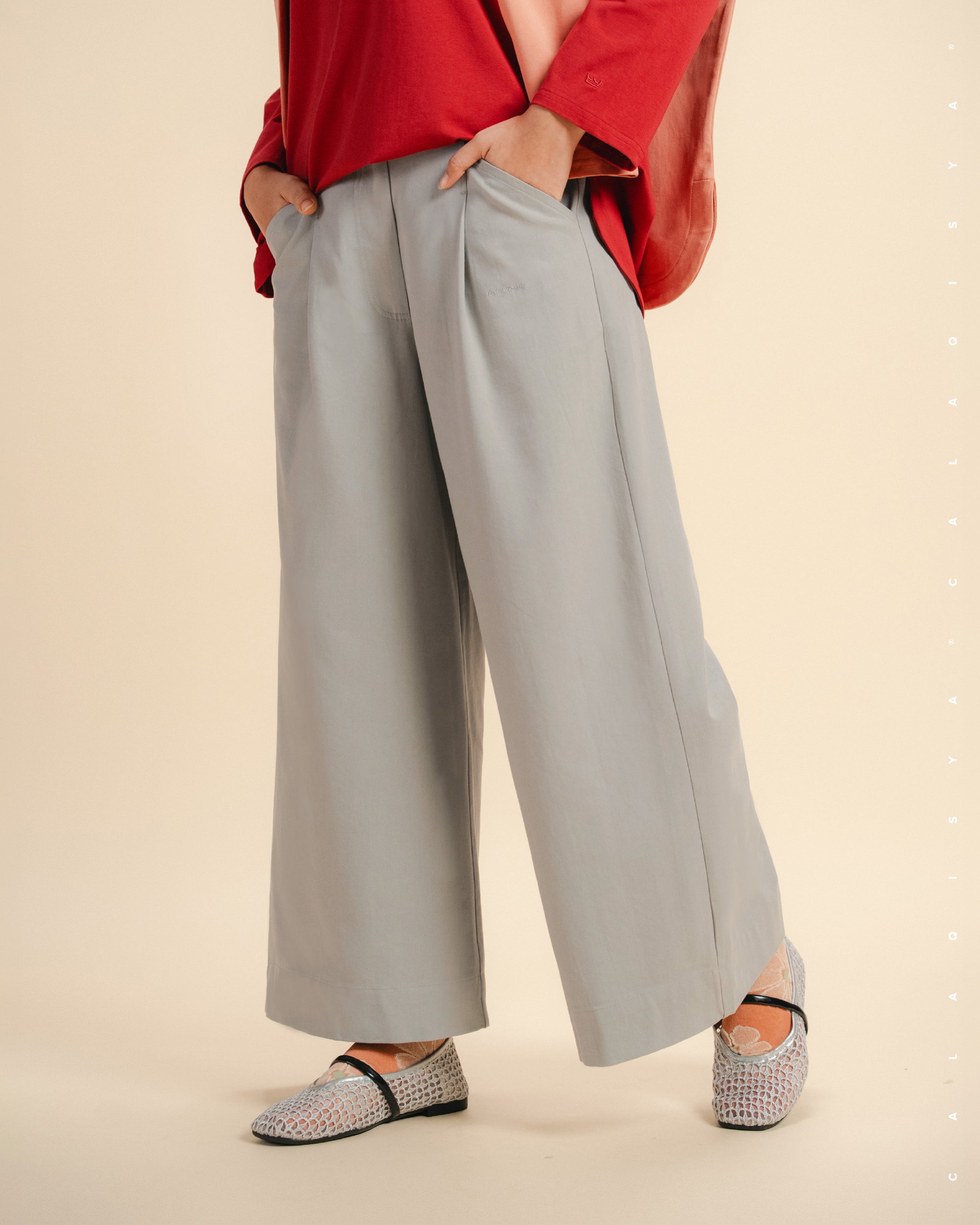 MARNIE PANTS IN SILVER SCONCE