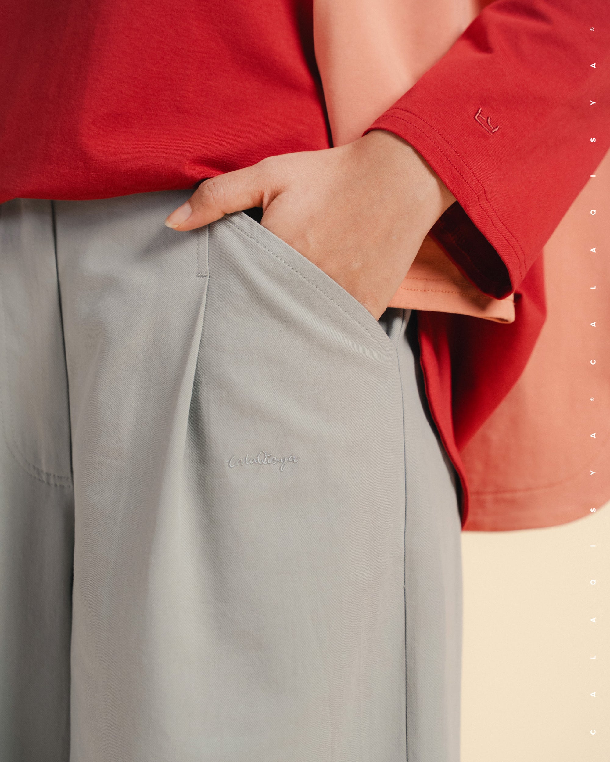 MARNIE PANTS IN SILVER SCONCE