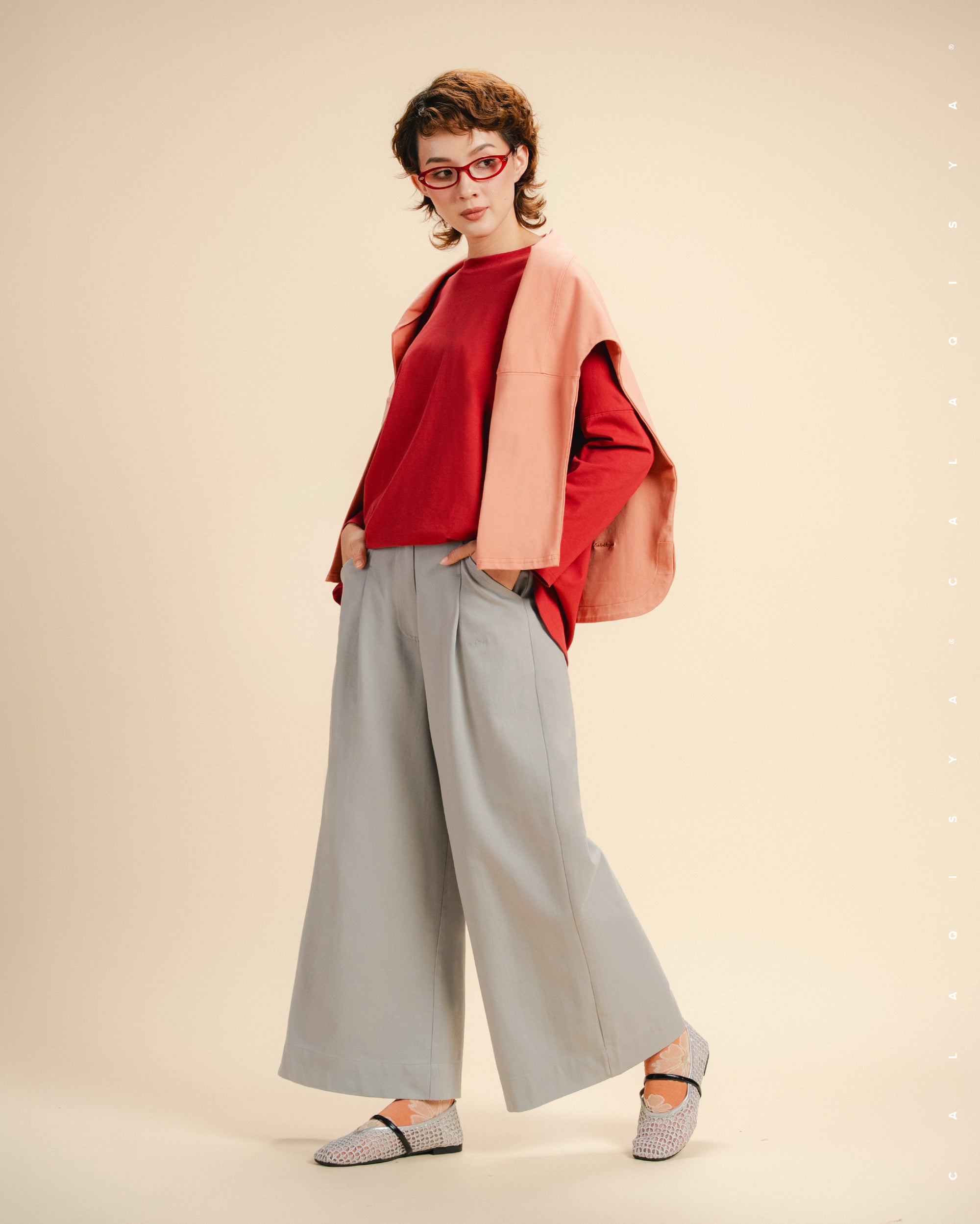 MARNIE PANTS IN SILVER SCONCE