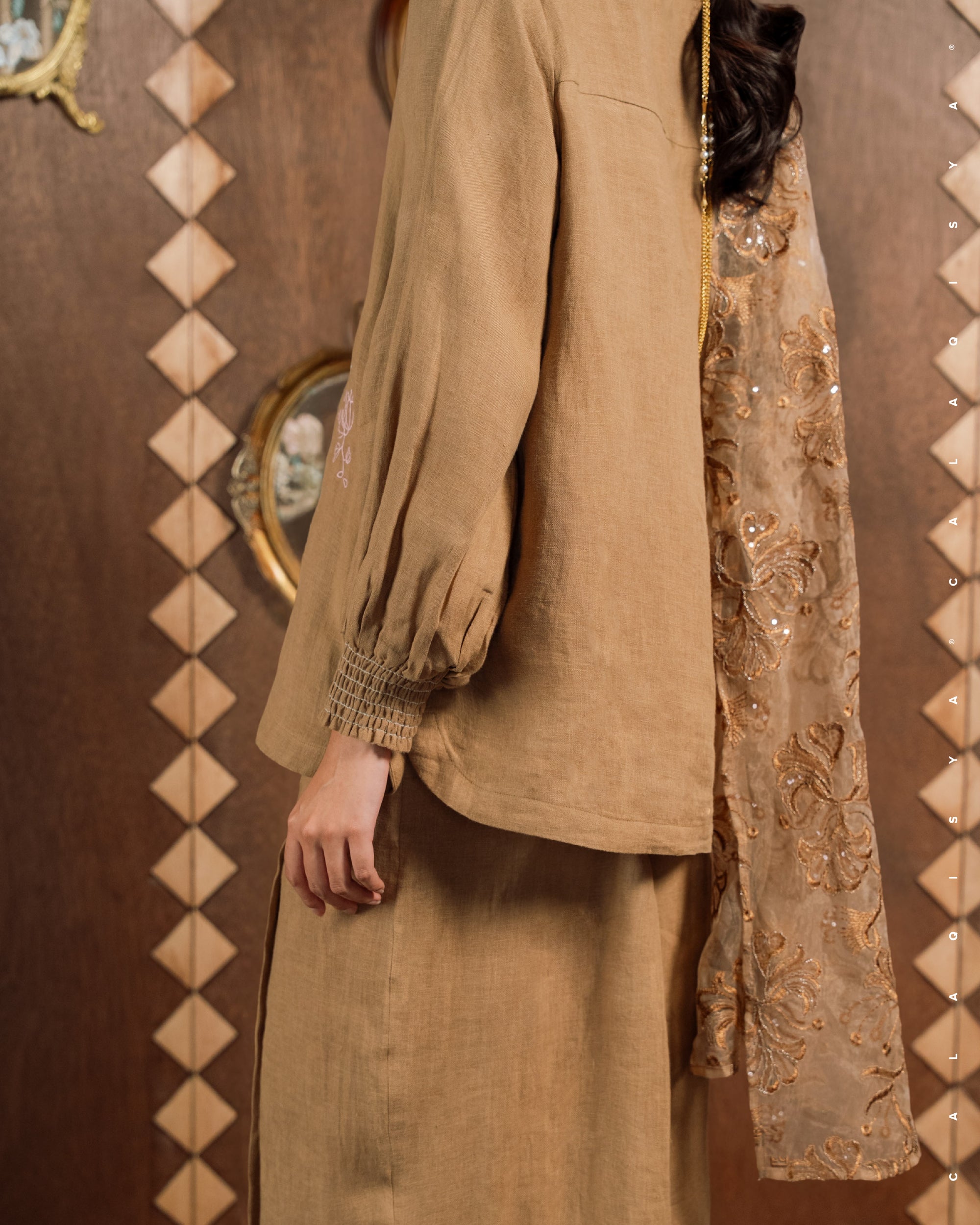 SORAYA (100% LINEN) IN THRUSH