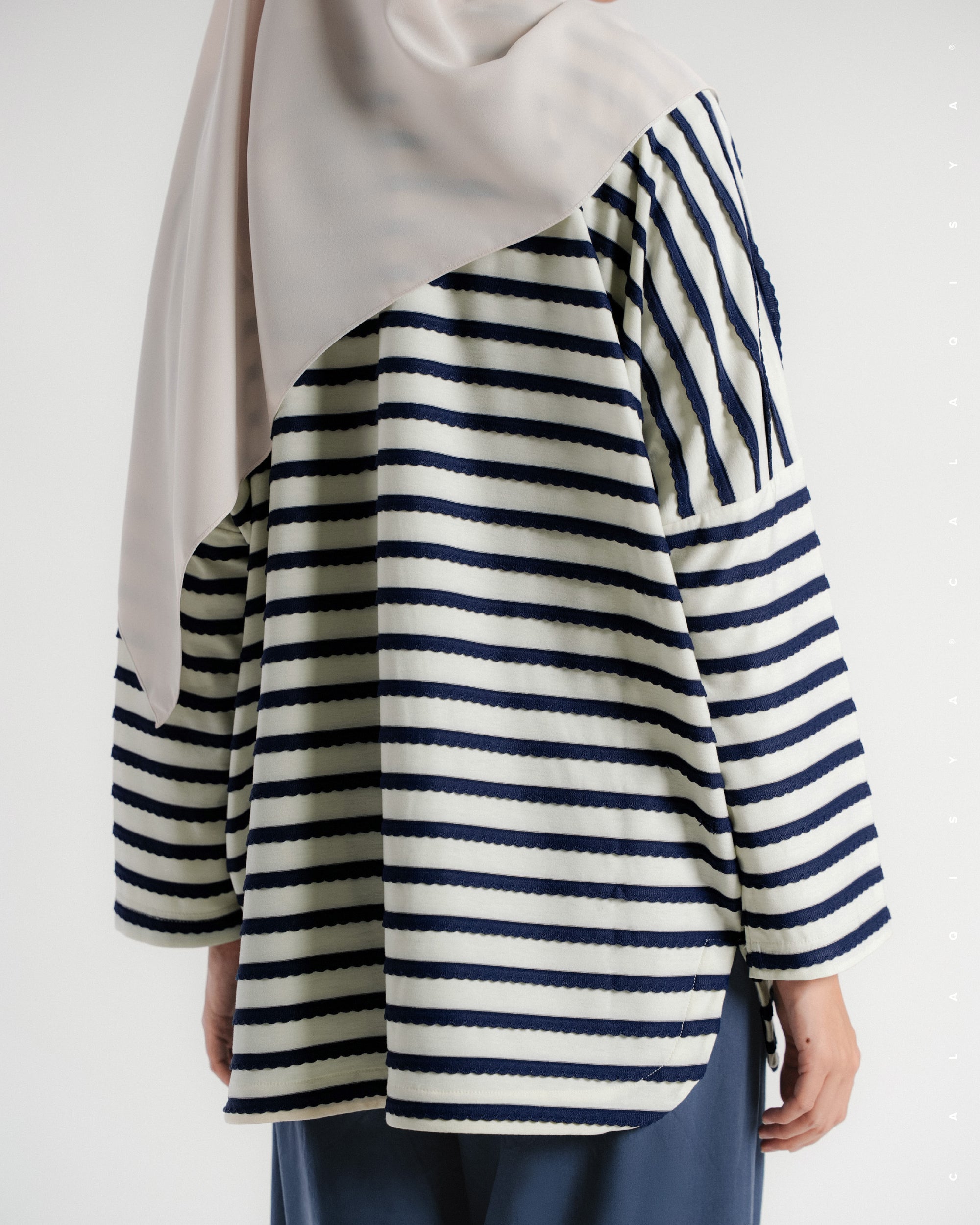 JARDIN STRIPE SHIRT IN SUGAR SWIZZLE