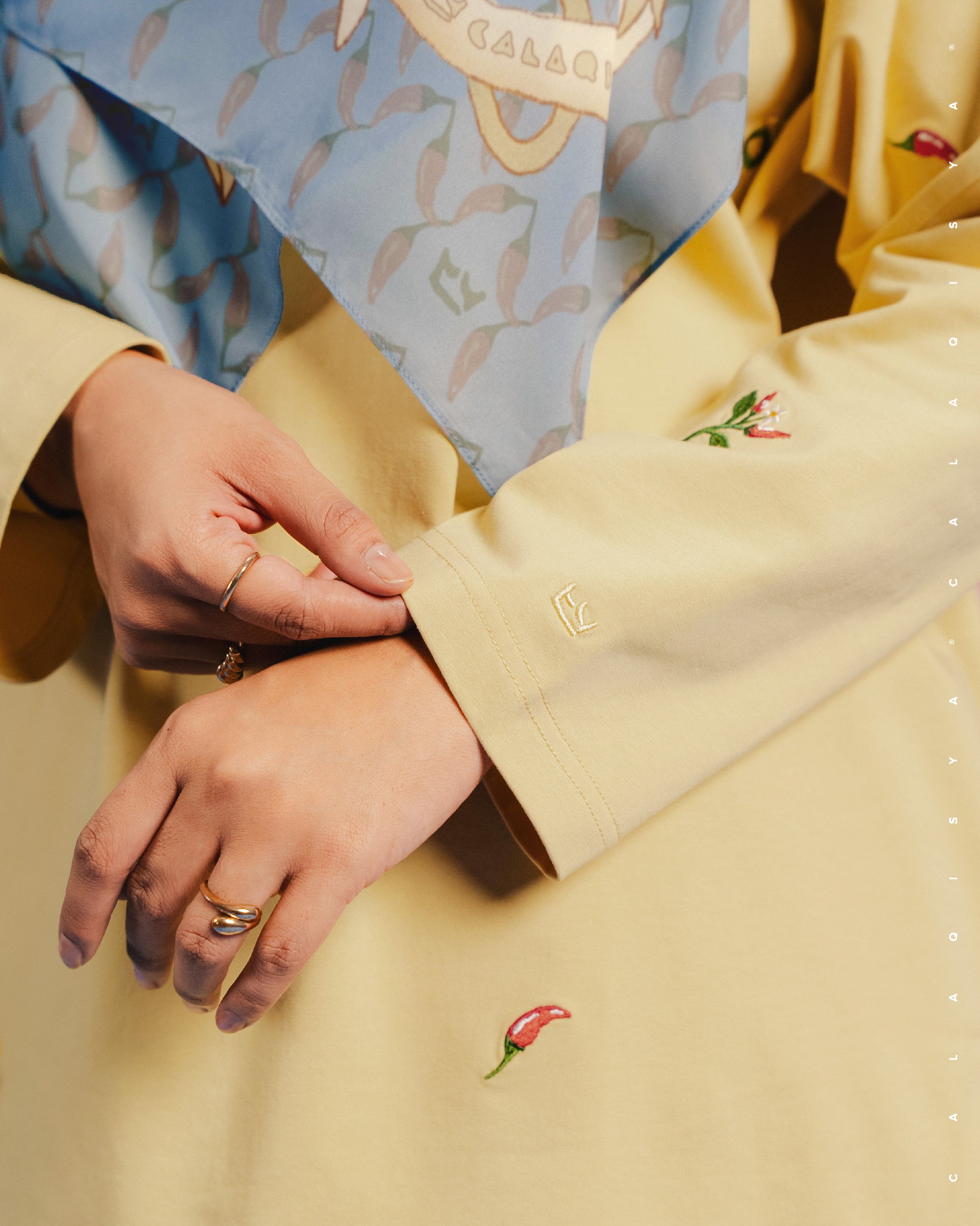 KKCP CLOUD SHIRT (EMBROIDERY) IN SUNDRESS