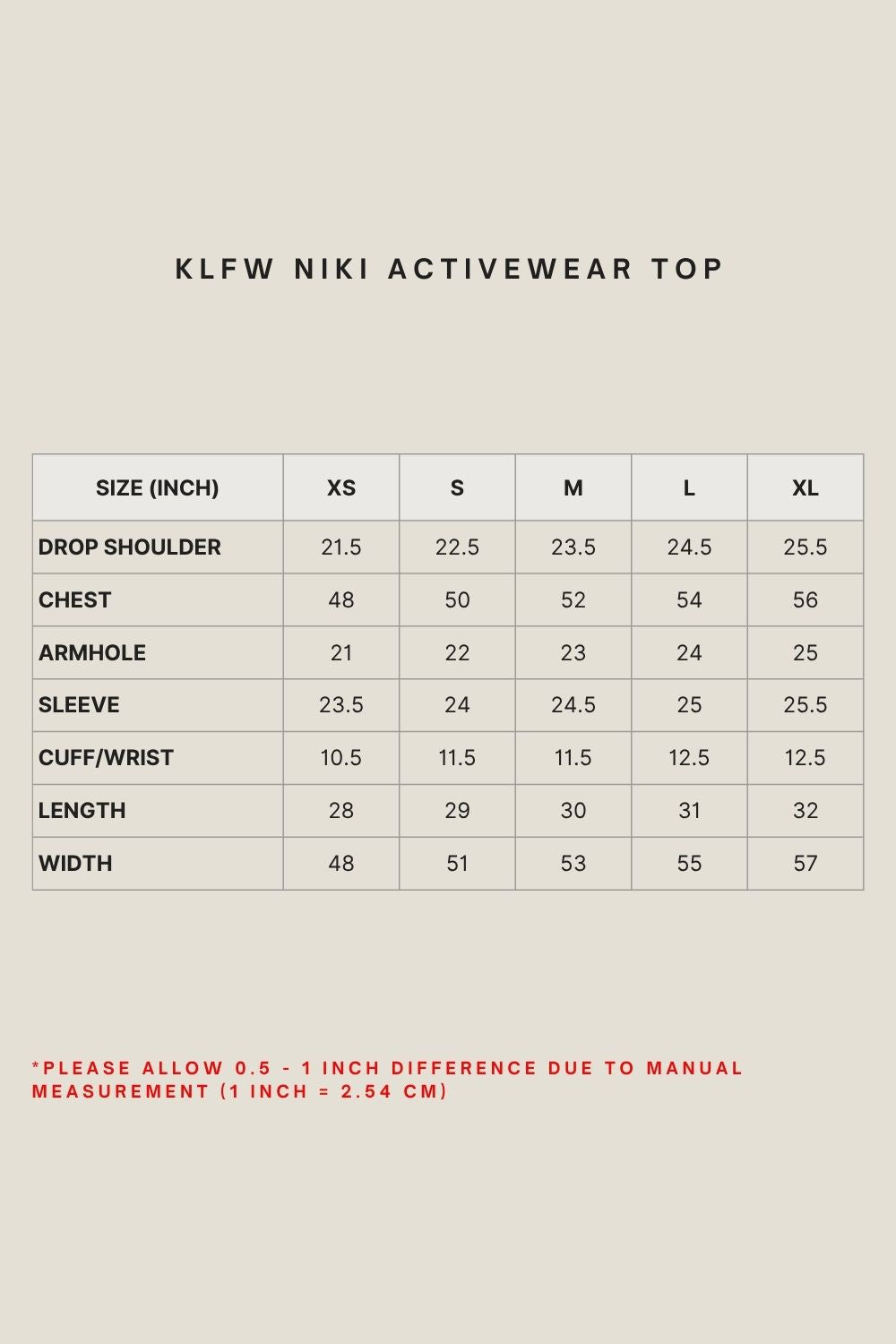 KLFW NIKI ACTIVEWEAR TOP IN ANTHRACITE