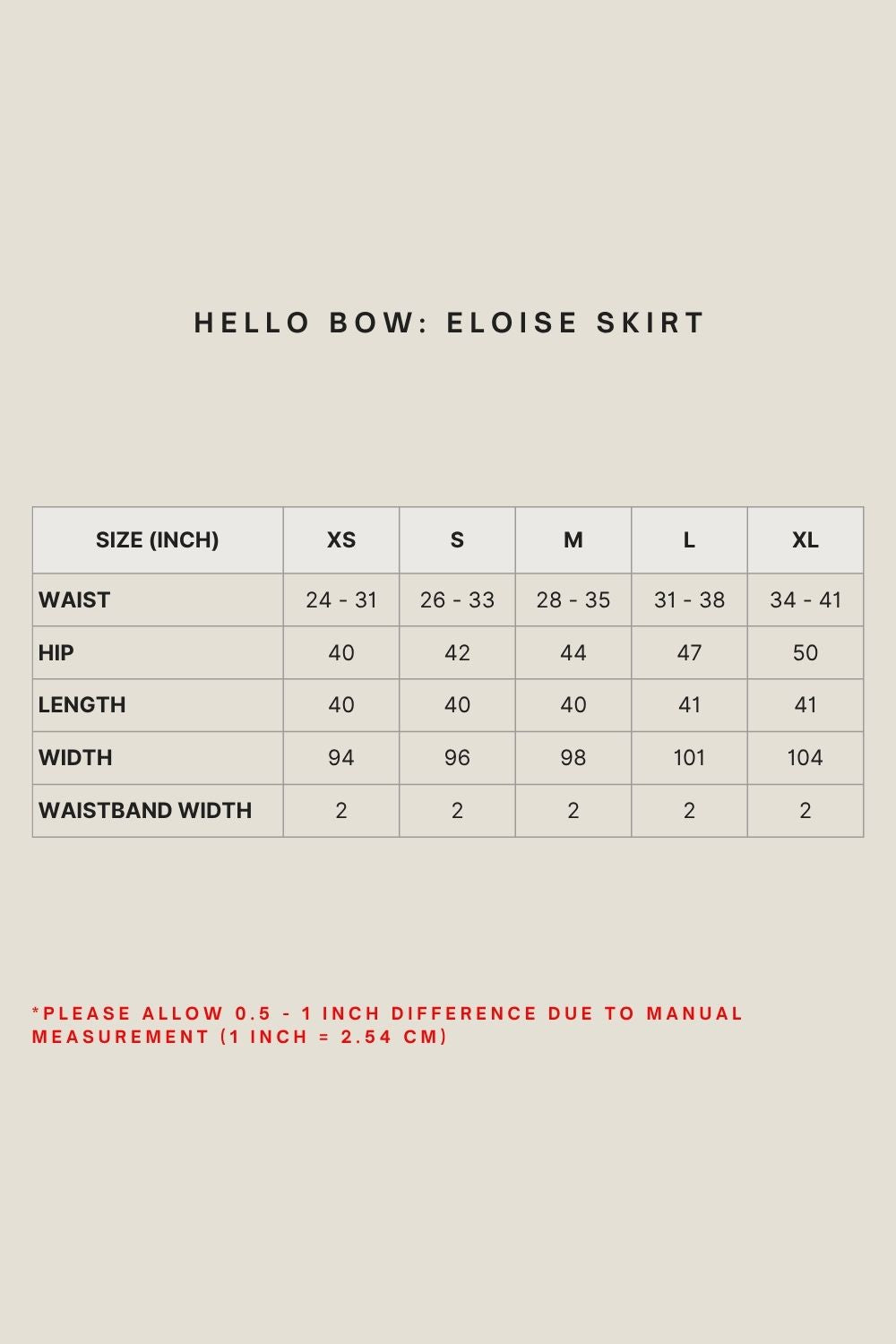 HELLO BOW: ELOISE SKIRT IN BLACK