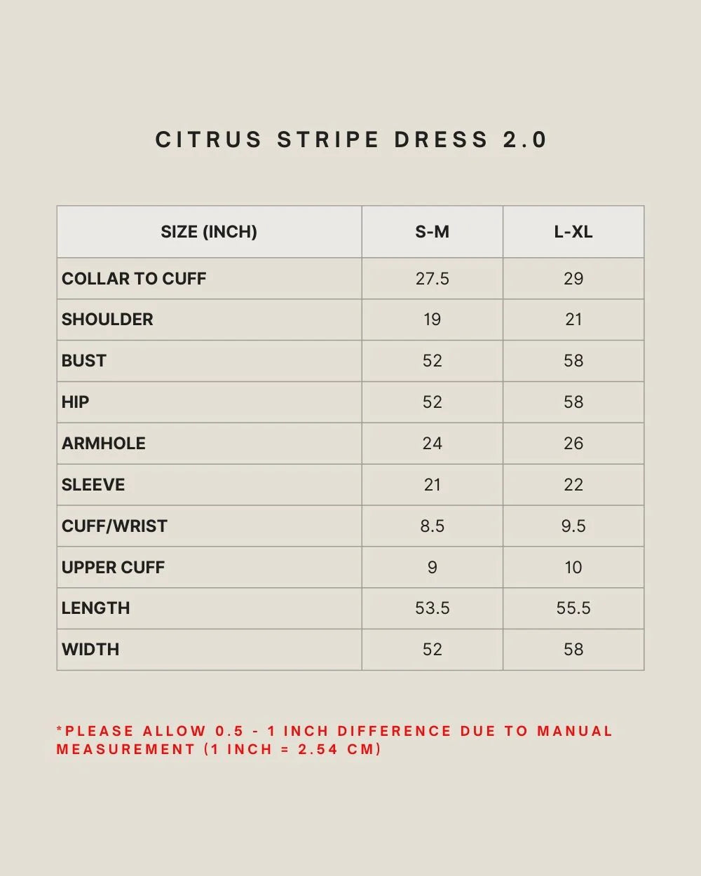 CITRUS STRIPE DRESS 2.0 IN CA03 (FULLY LINED)