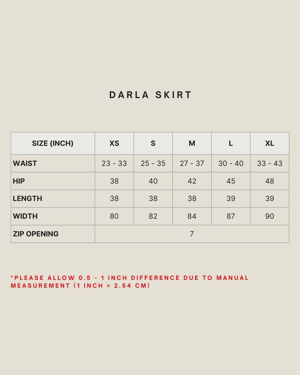 DARLA SKIRT (100% COTTON) IN WHITE