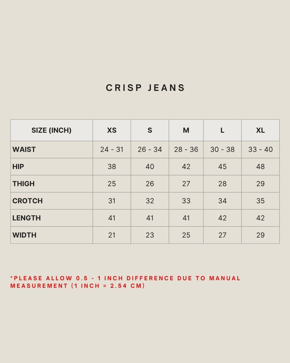 CRISP JEANS IN BLACK DENIM
