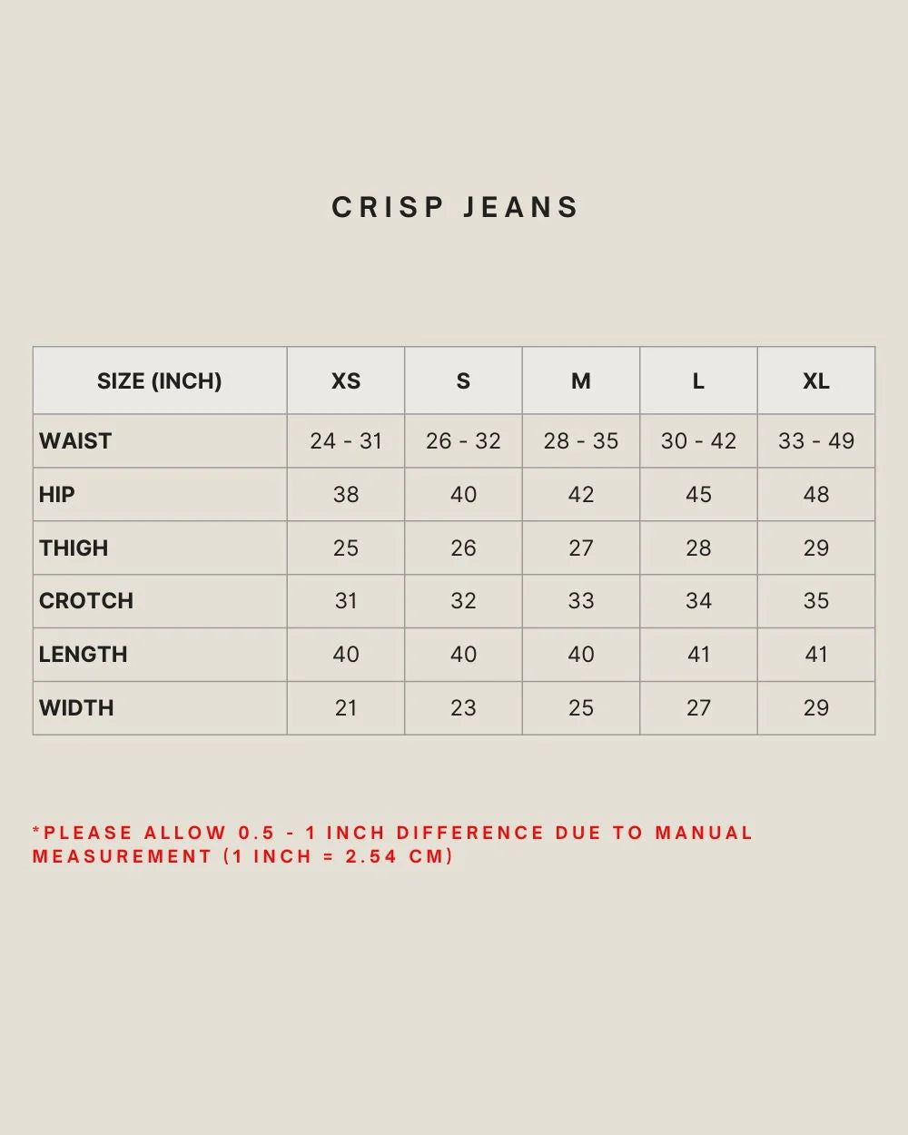 CRISP JEANS IN MEDIUM BLUE DENIM
