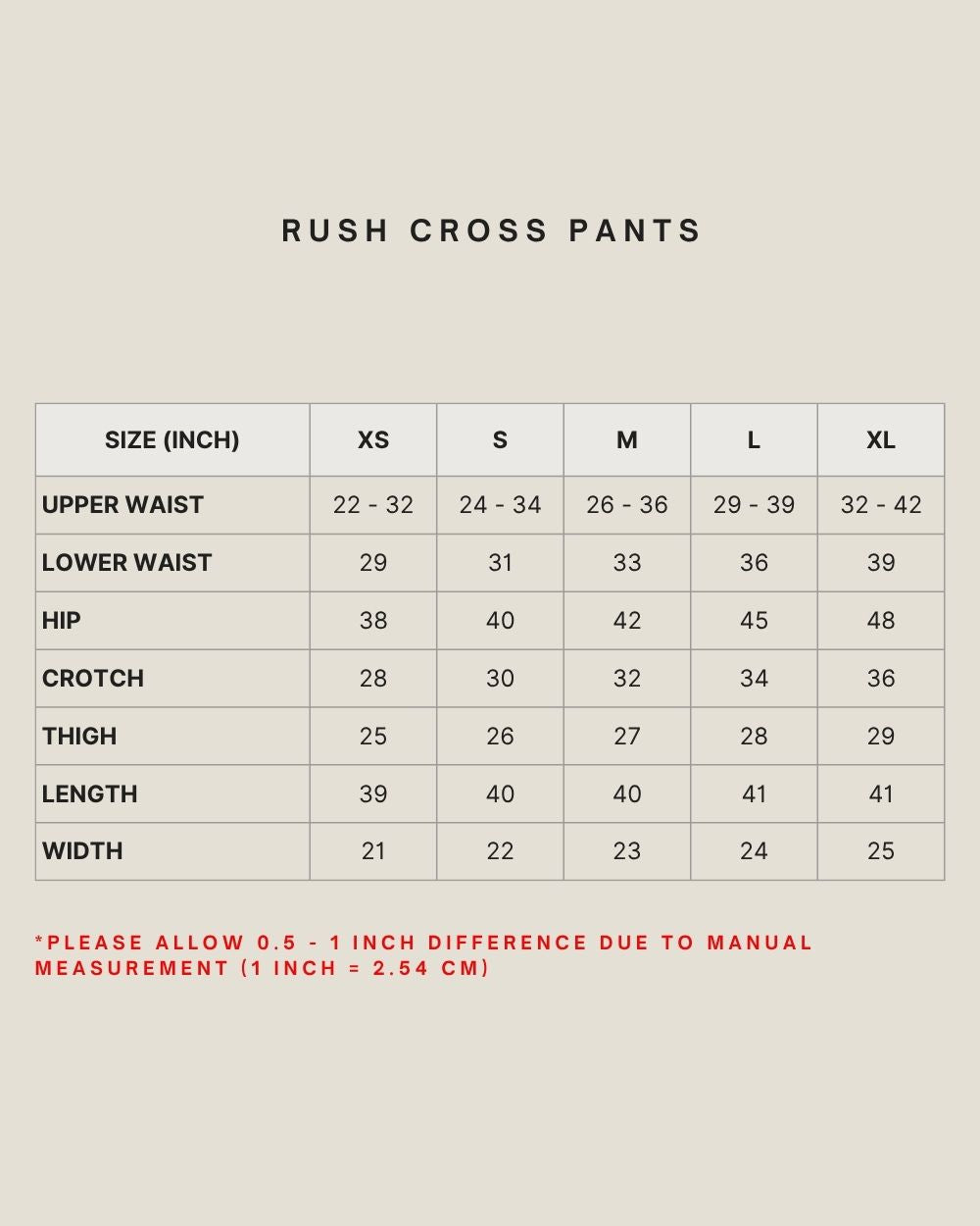 RUSH CROSS PANTS IN NOSTALGIA ROSE