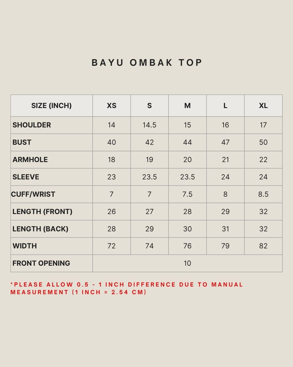 BAYU OMBAK TOP IN BLOSSOM