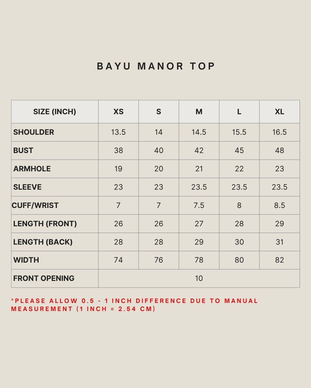 BAYU MANOR TOP IN BLACK