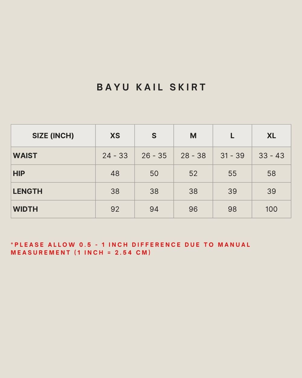 BAYU KAIL SKIRT IN SKYWRITING