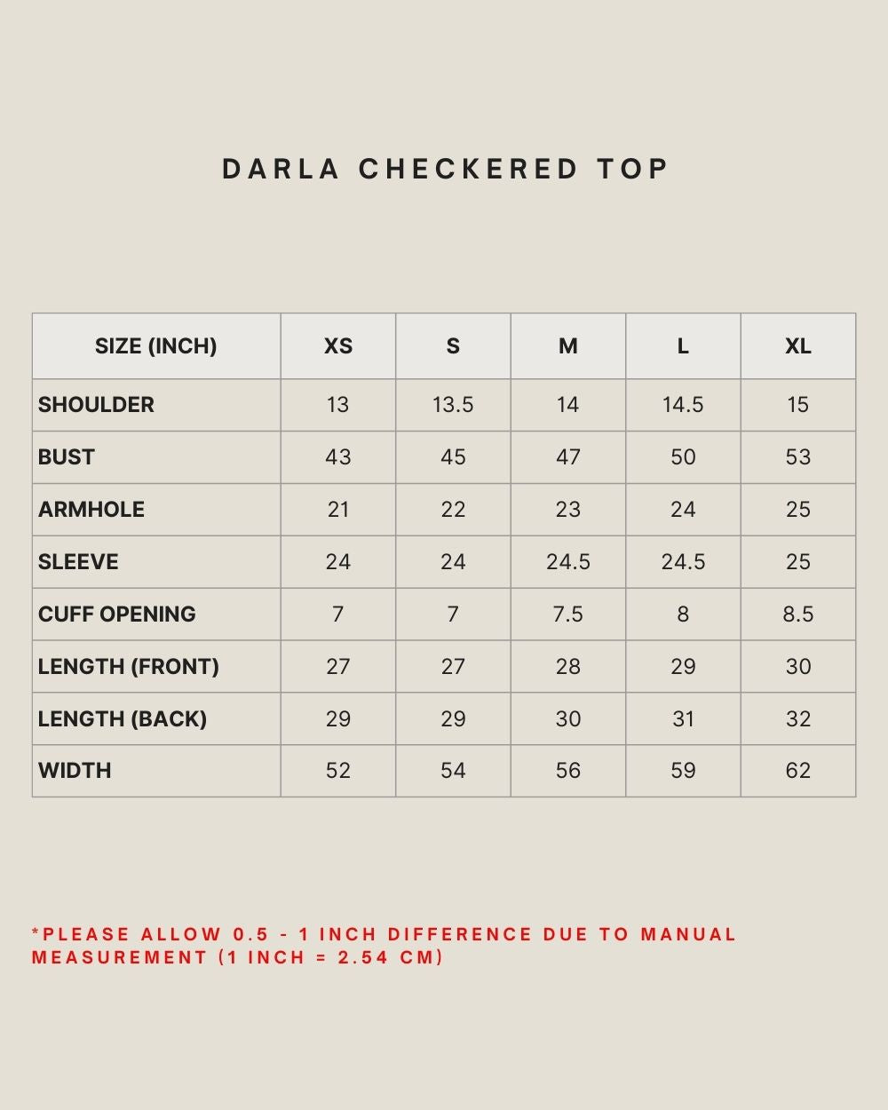 DARLA CHECKERED TOP IN MARITIME BLUE