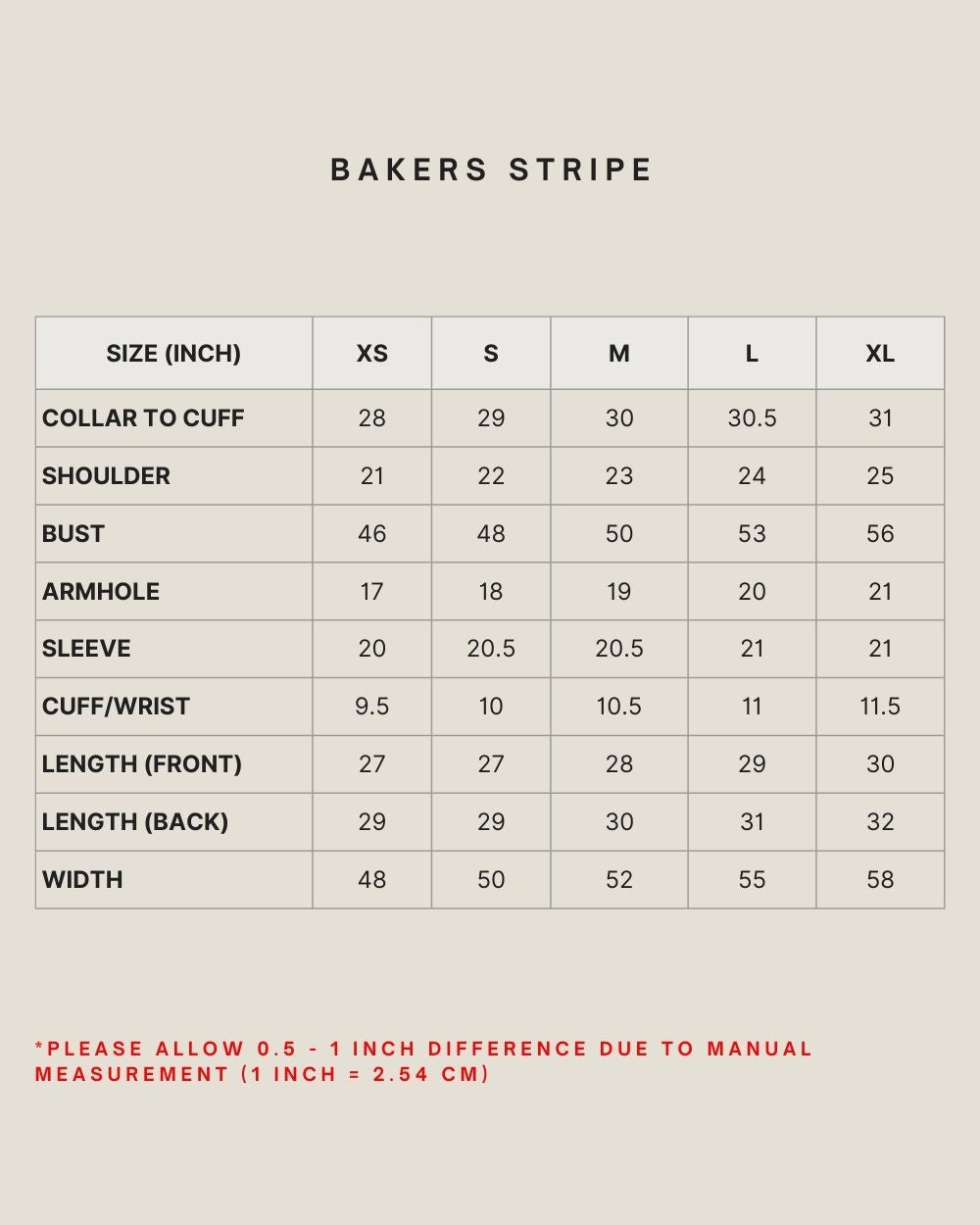 BAKERS STRIPE IN HB01