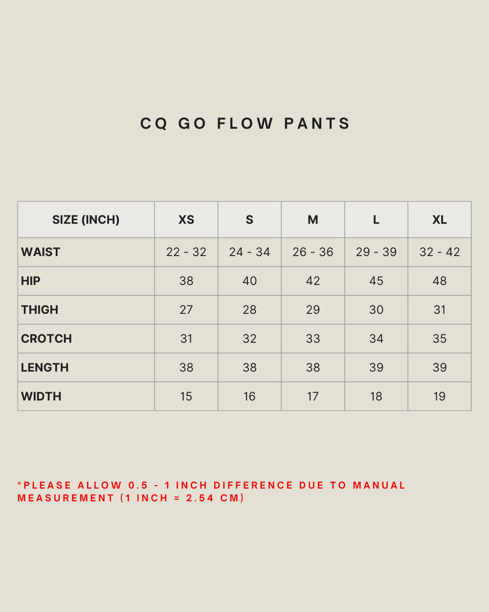 CQ GO FLOW PANTS IN FOSSIL