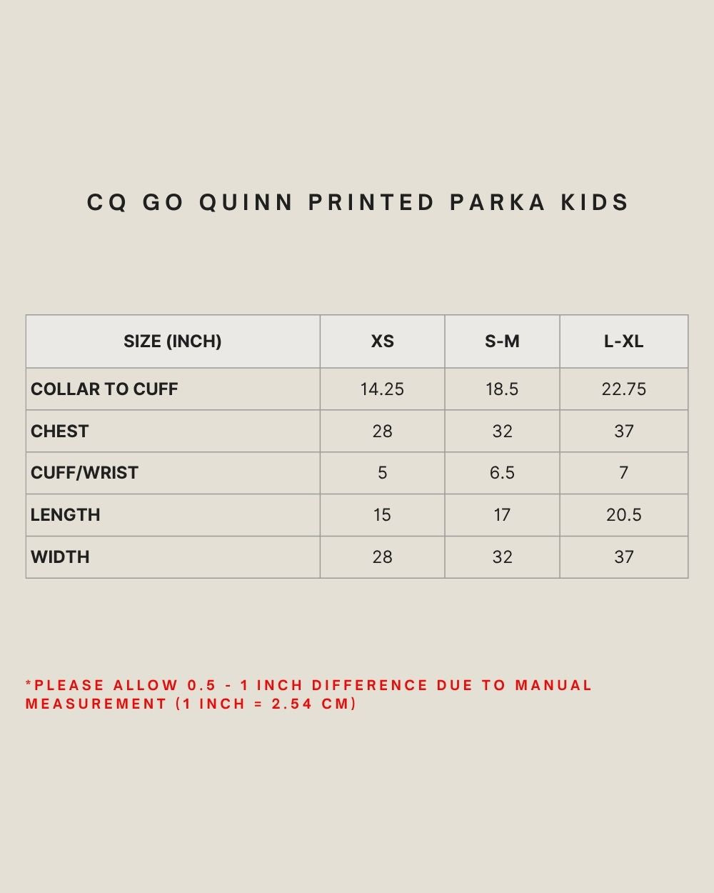 CQ GO QUINN PRINTED PARKA KIDS IN PIROUETTE