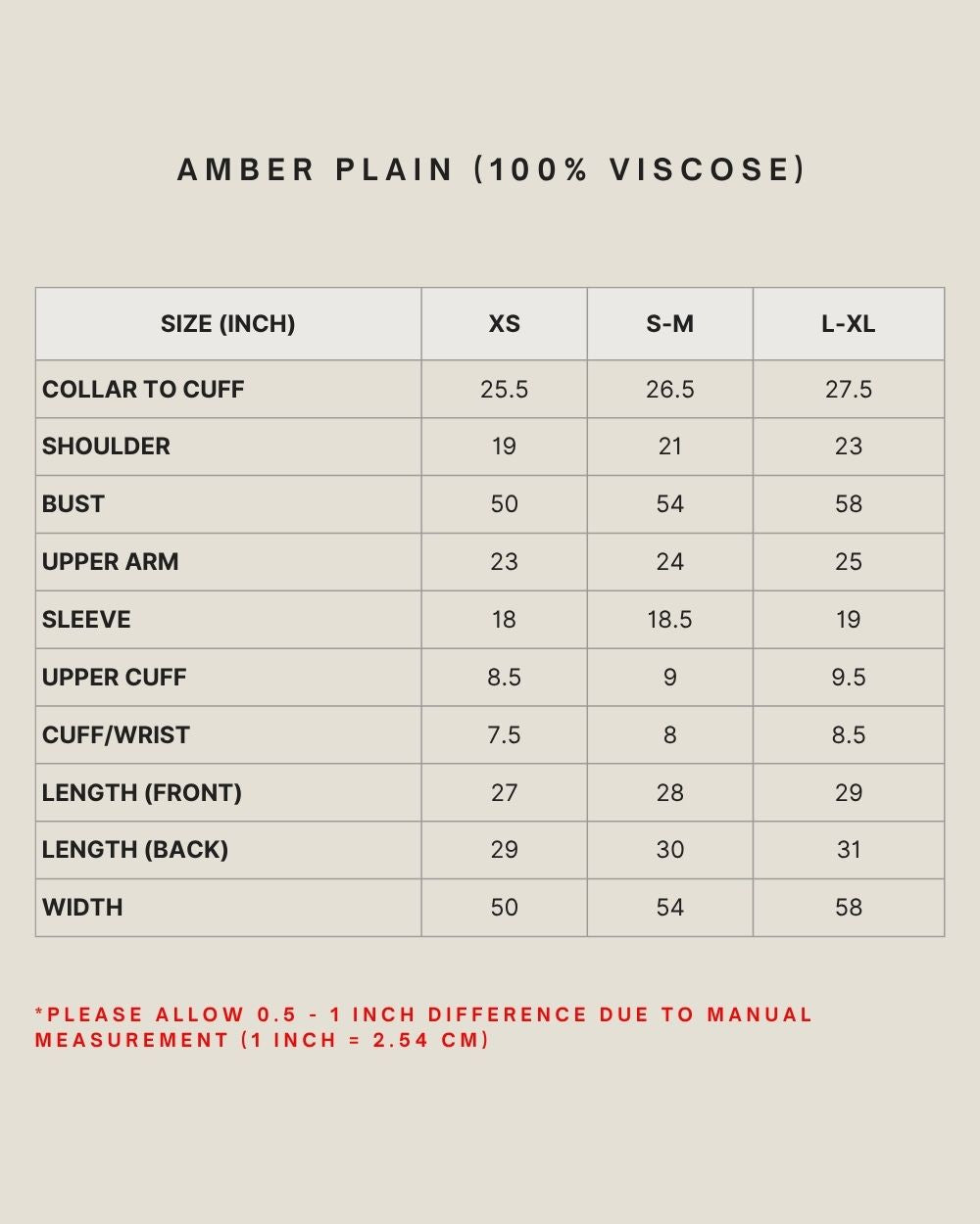 AMBER PLAIN (100% VISCOSE) IN EGGNOG