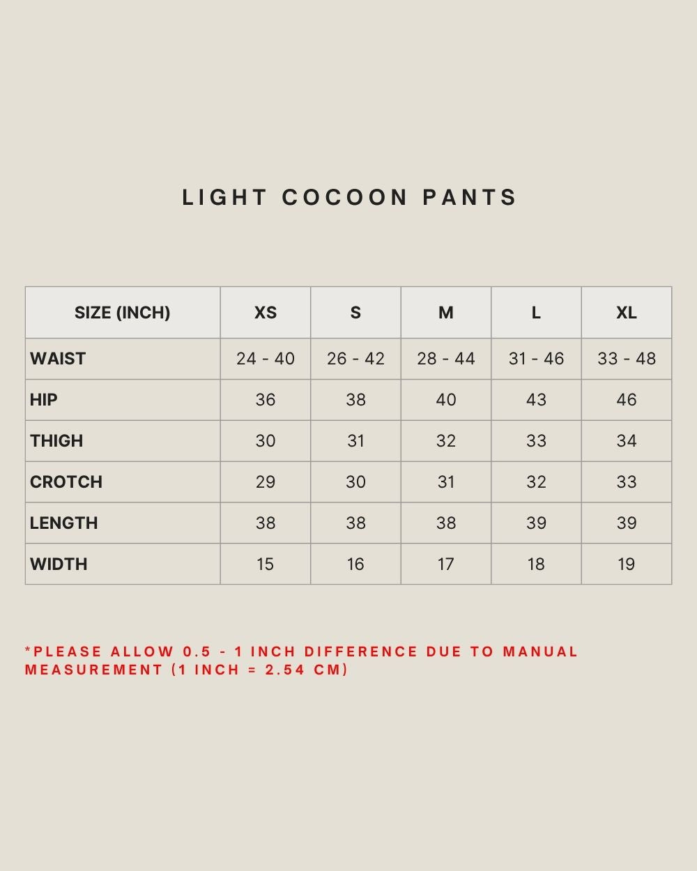 LIGHT COCOON PANTS IN OFF WHITE