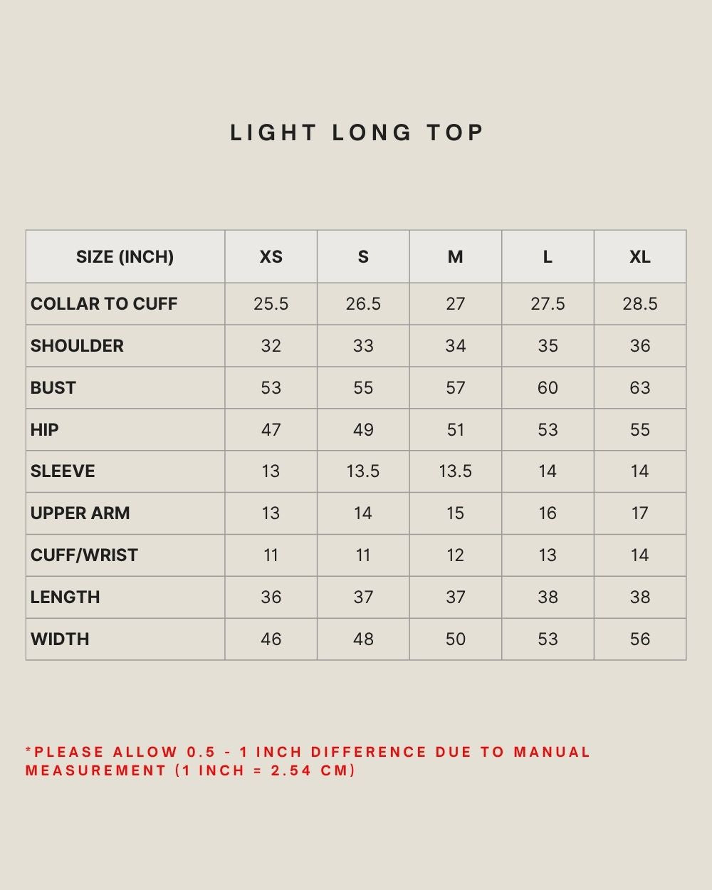 LIGHT LONG TOP IN NIGHT SKY