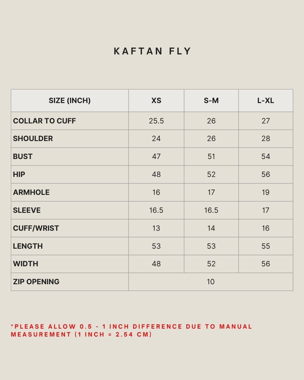 KAFTAN FLY IN FK10