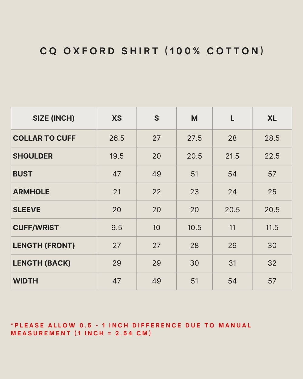 CQ OXFORD SHIRT (100% COTTON) IN WINDSURFER