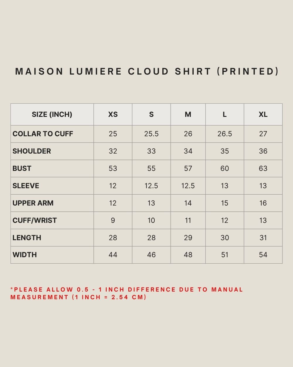 MAISON LUMIERE CLOUD SHIRT (PRINTED) IN SUNDRESS