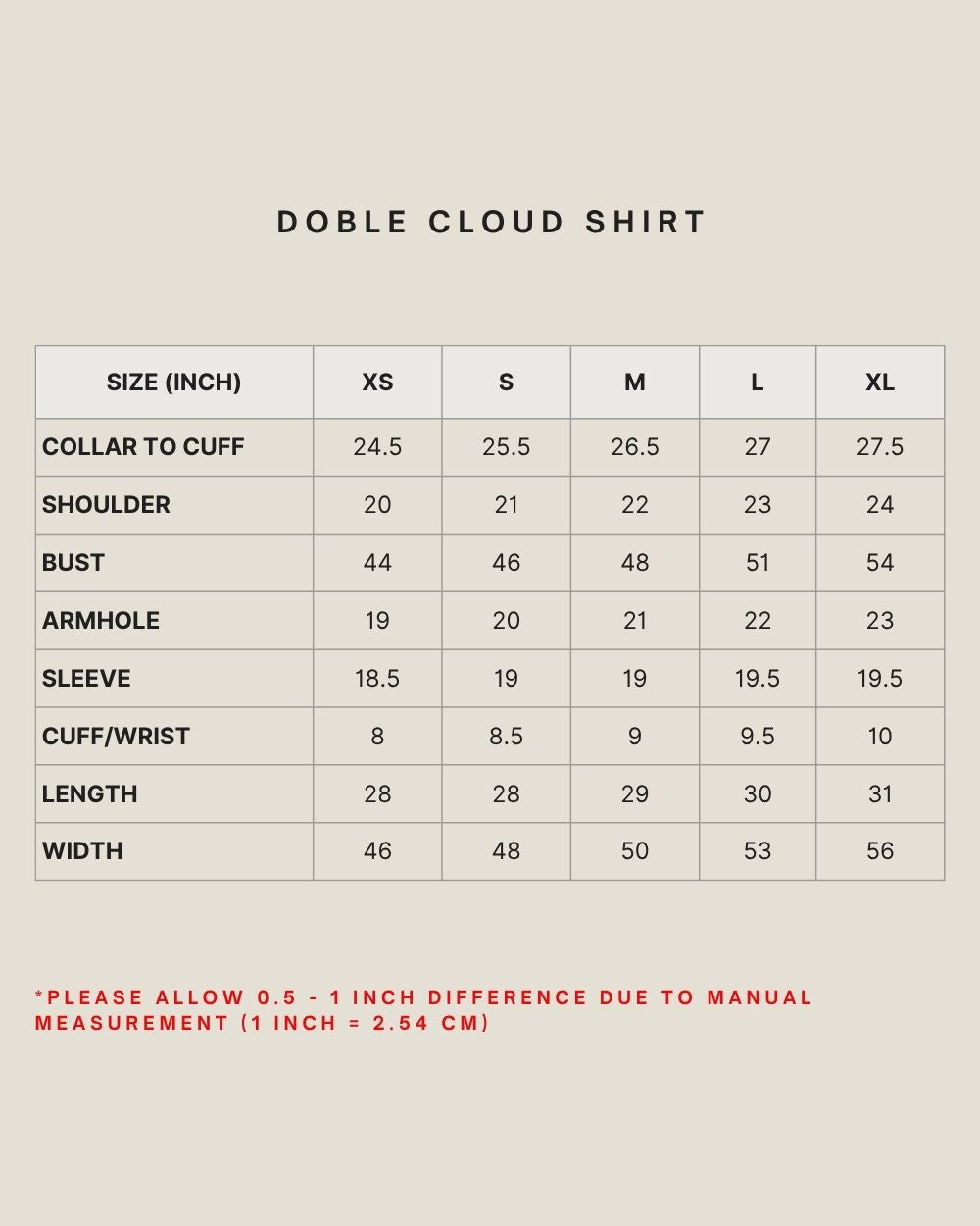 DOBLE CLOUD SHIRT IN BURROW