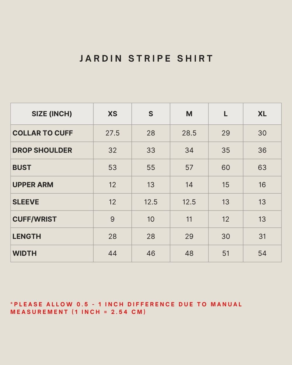 JARDIN STRIPE SHIRT IN DRIED HERB