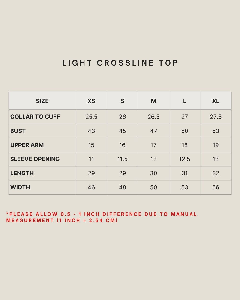 LIGHT CROSSLINE TOP IN BLACK