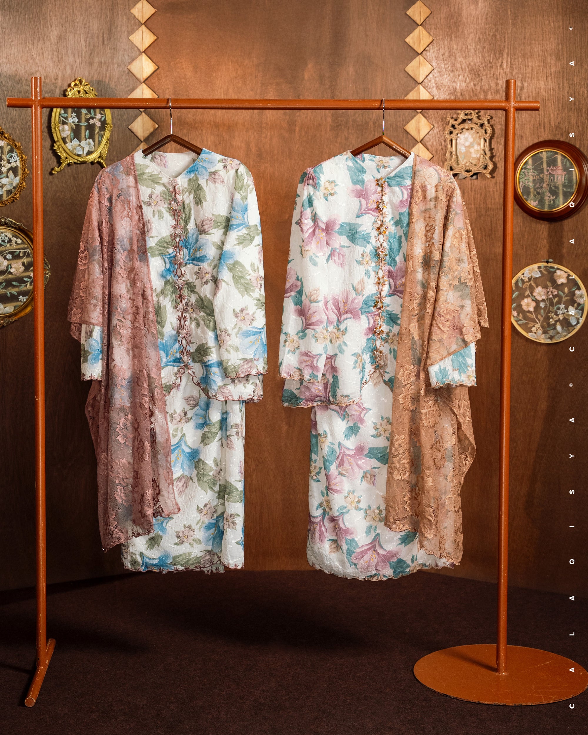 TALA IN ROMANCE ROSE (SELENDANG INCLUDED)